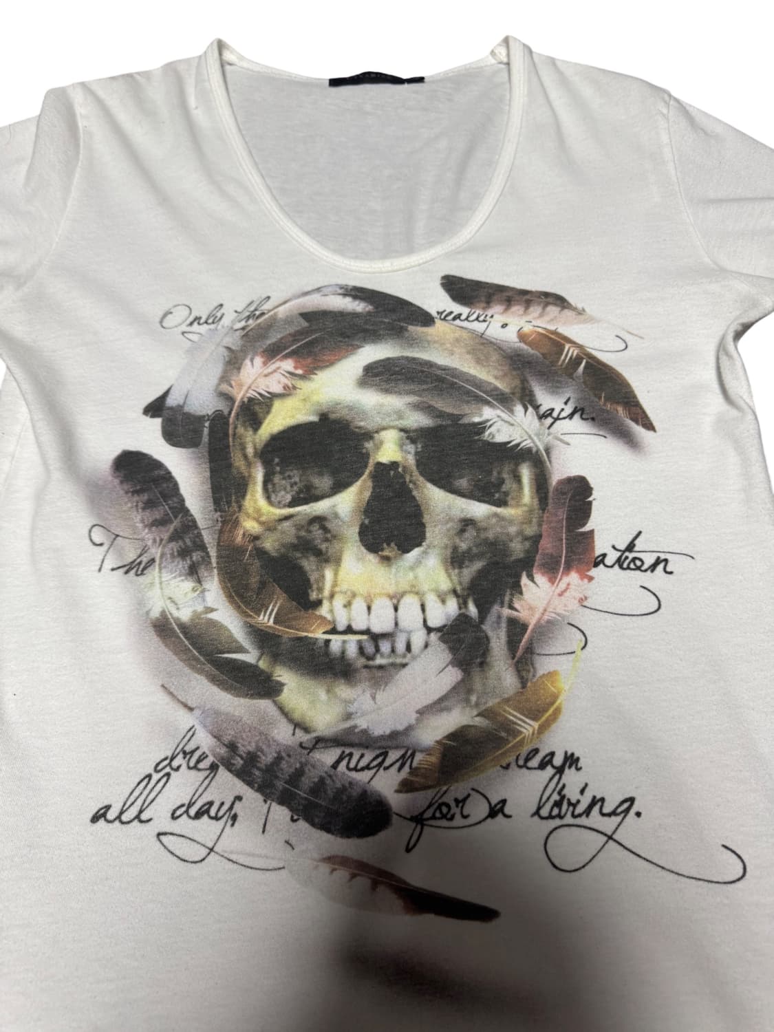 Civarize Skull Printed Design T-Shirt 상품이미지2