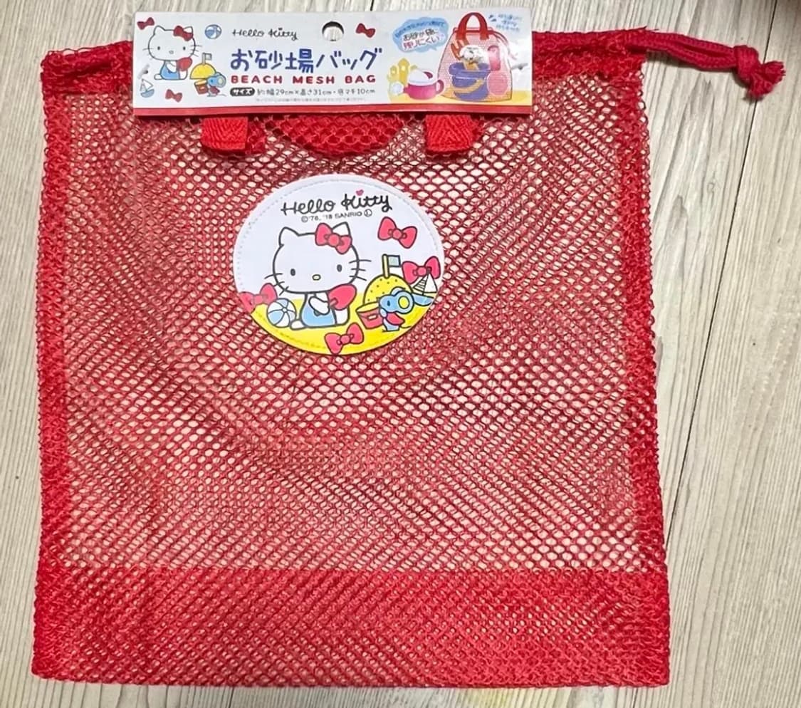 (새제품)헬로키티 그물망백 상품이미지1