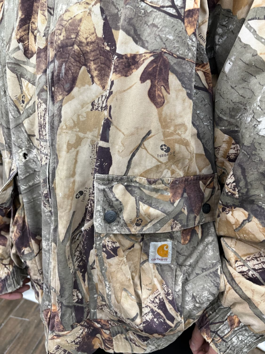 칼하트 빈티지 리얼트리 누빔 자켓 상품이미지2