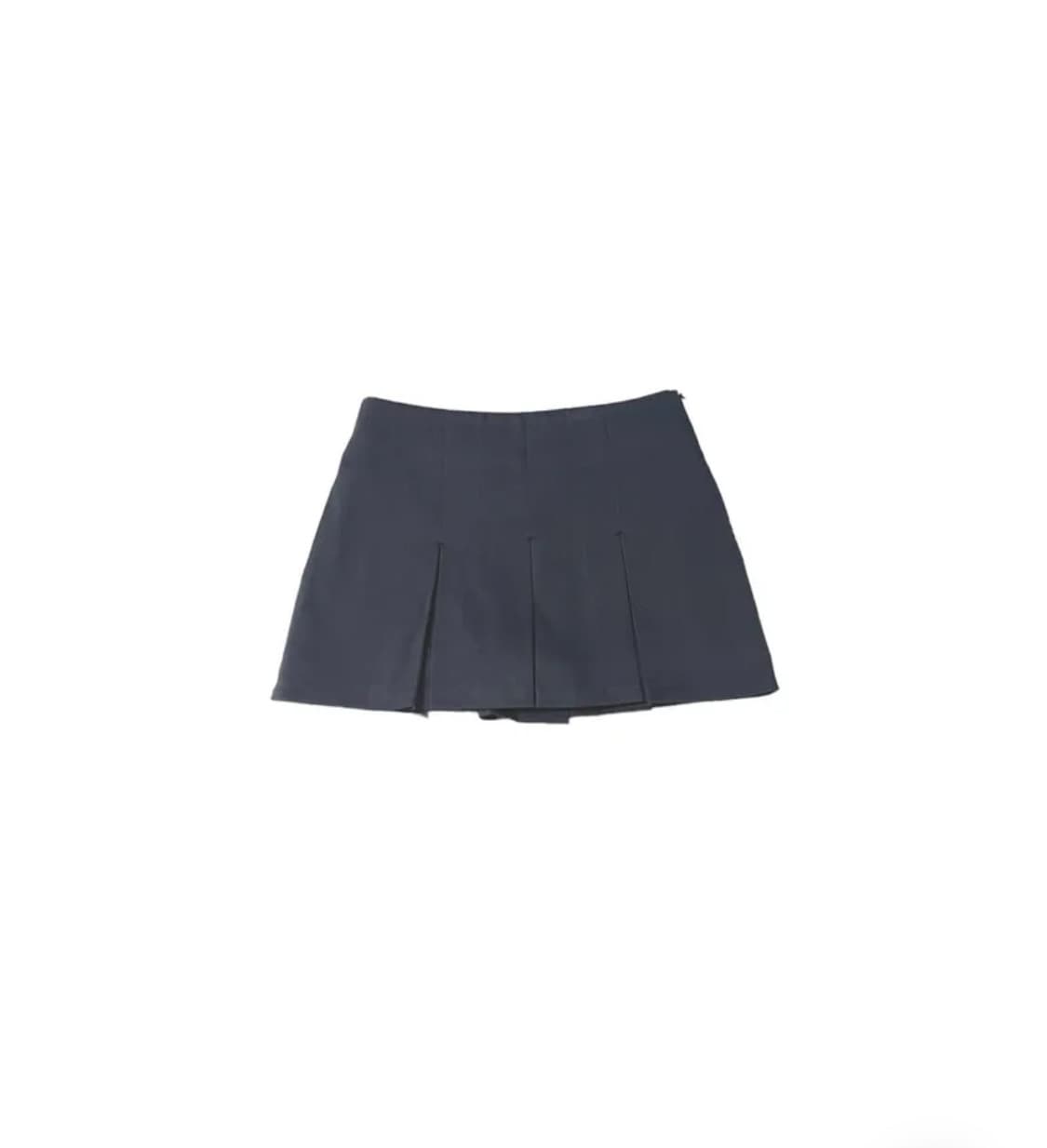 그린씨 mini pleats skirt s [gray] 상품이미지4