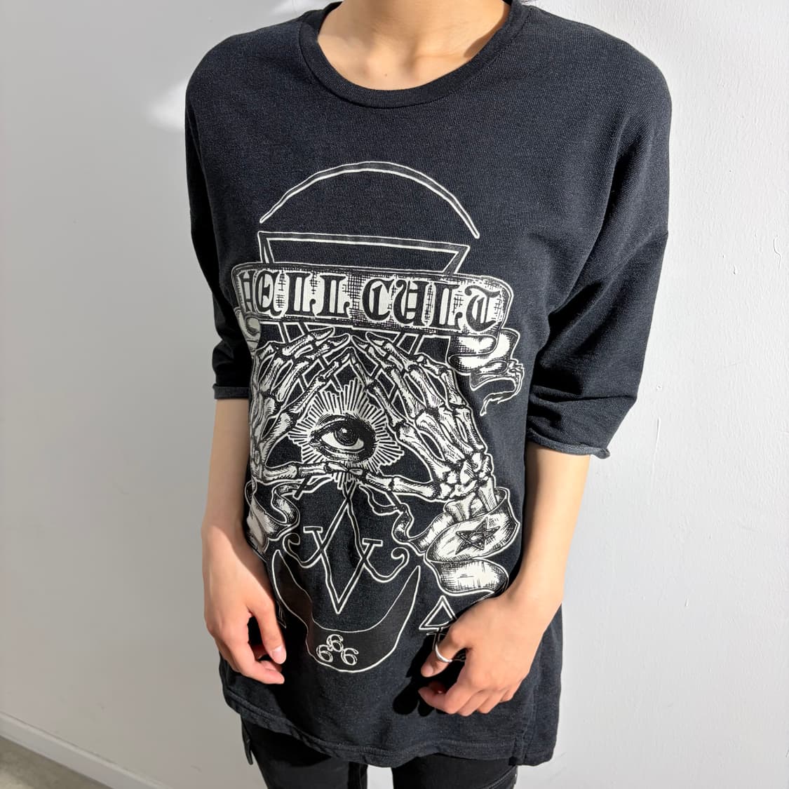 HELL CAT PUNKS 펑크 반팔 티셔츠 상품이미지2