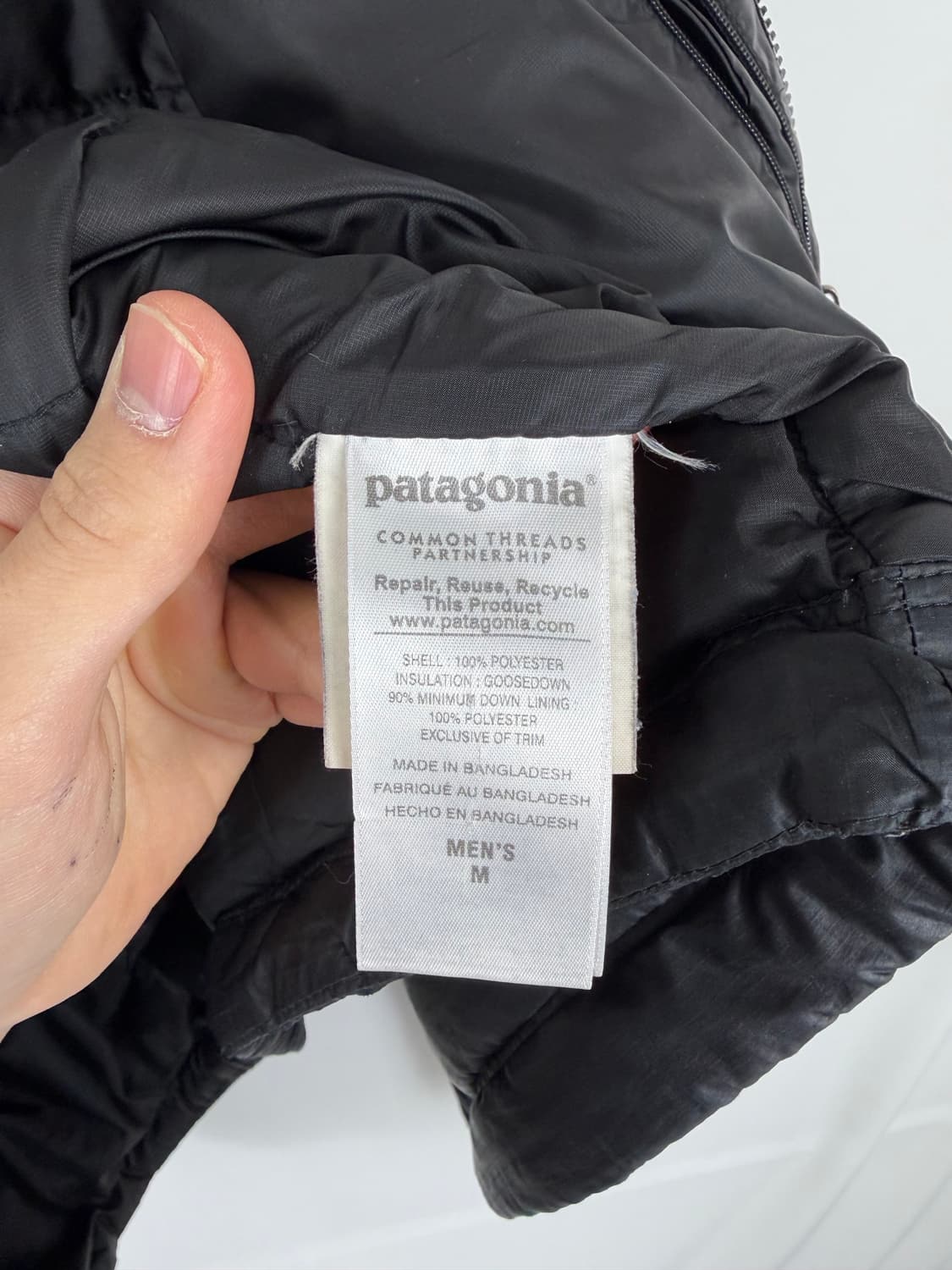 a117) 파타고니아 덕다운 경량패딩 상품이미지8
