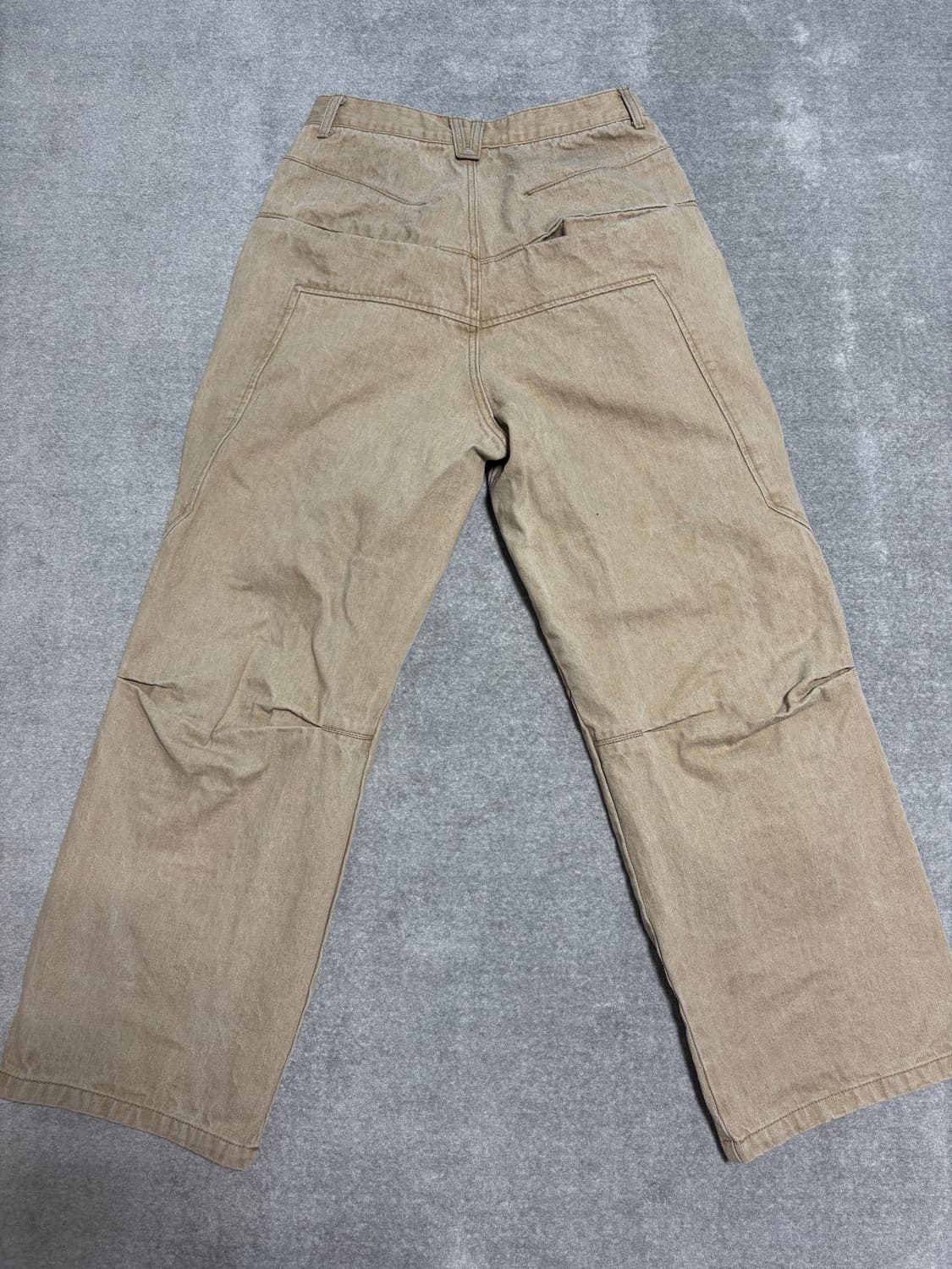 ETCE SIDE POCKET CURVED DENIM (M) 상품이미지2