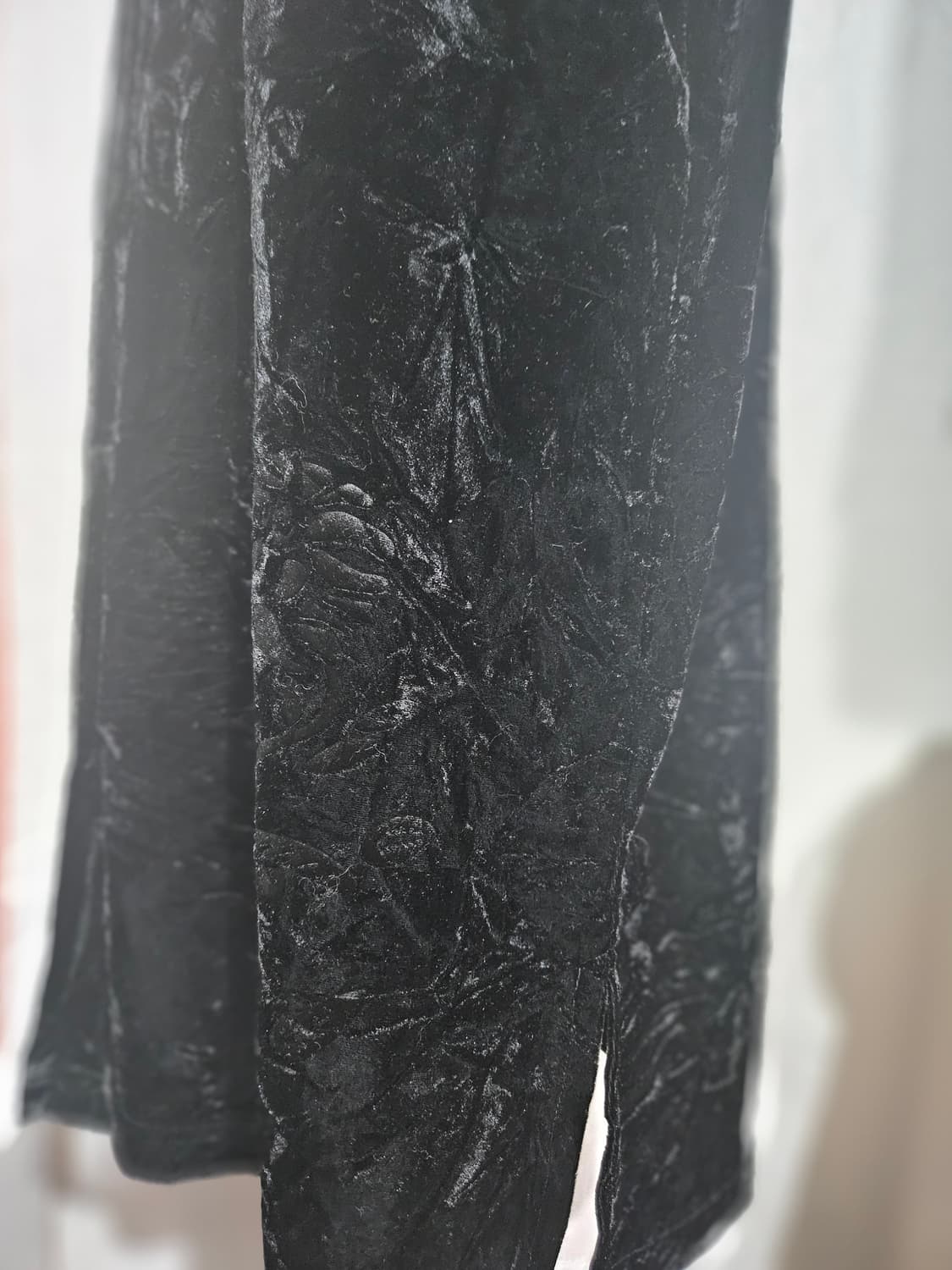 블랙 벨벳 조끼 상품이미지3