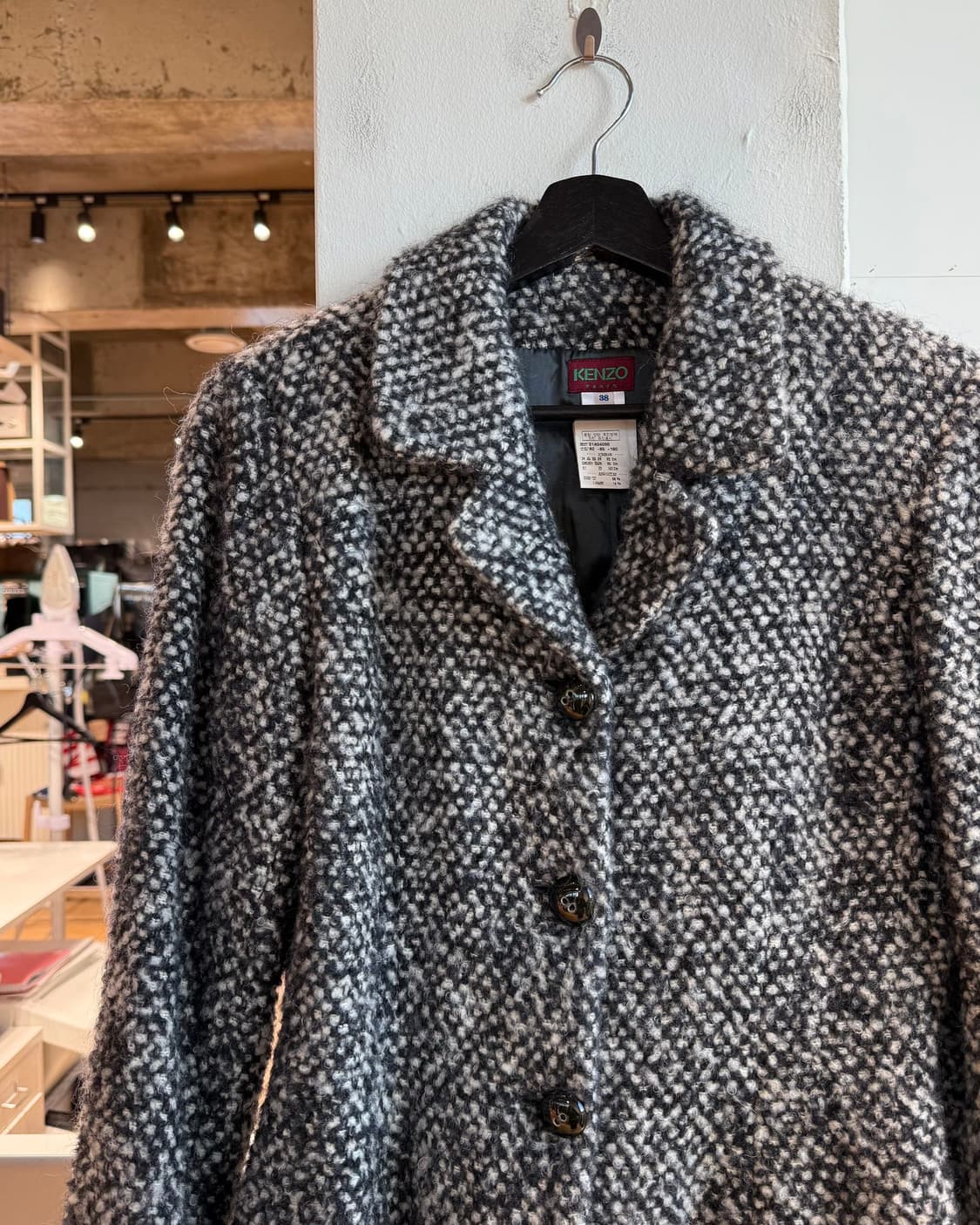 겐조 헤링본 3b 울 블레이저 자켓  상품이미지4