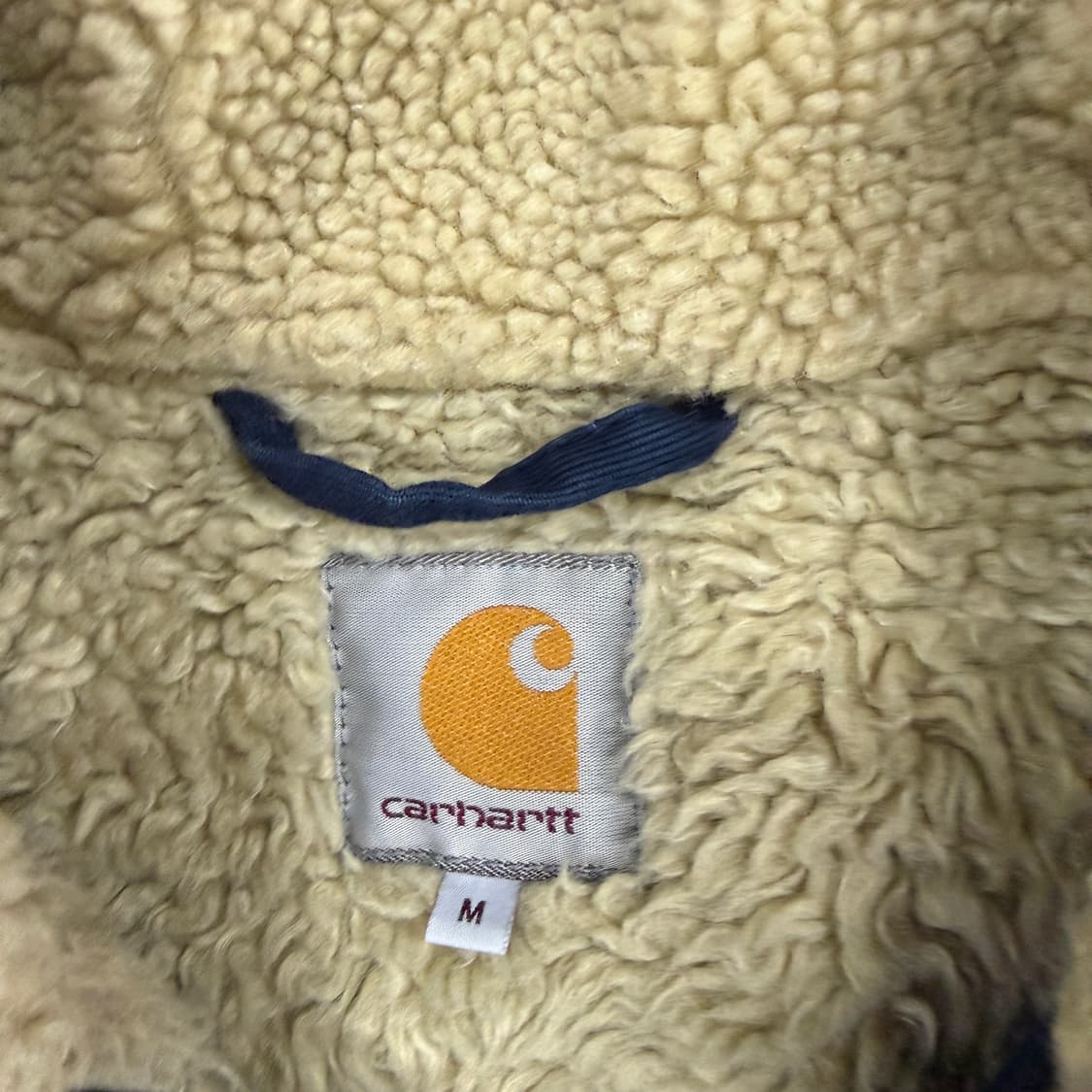 (M)칼하트 WIP 쉐르파 덱 자켓(네이비) 상품이미지2