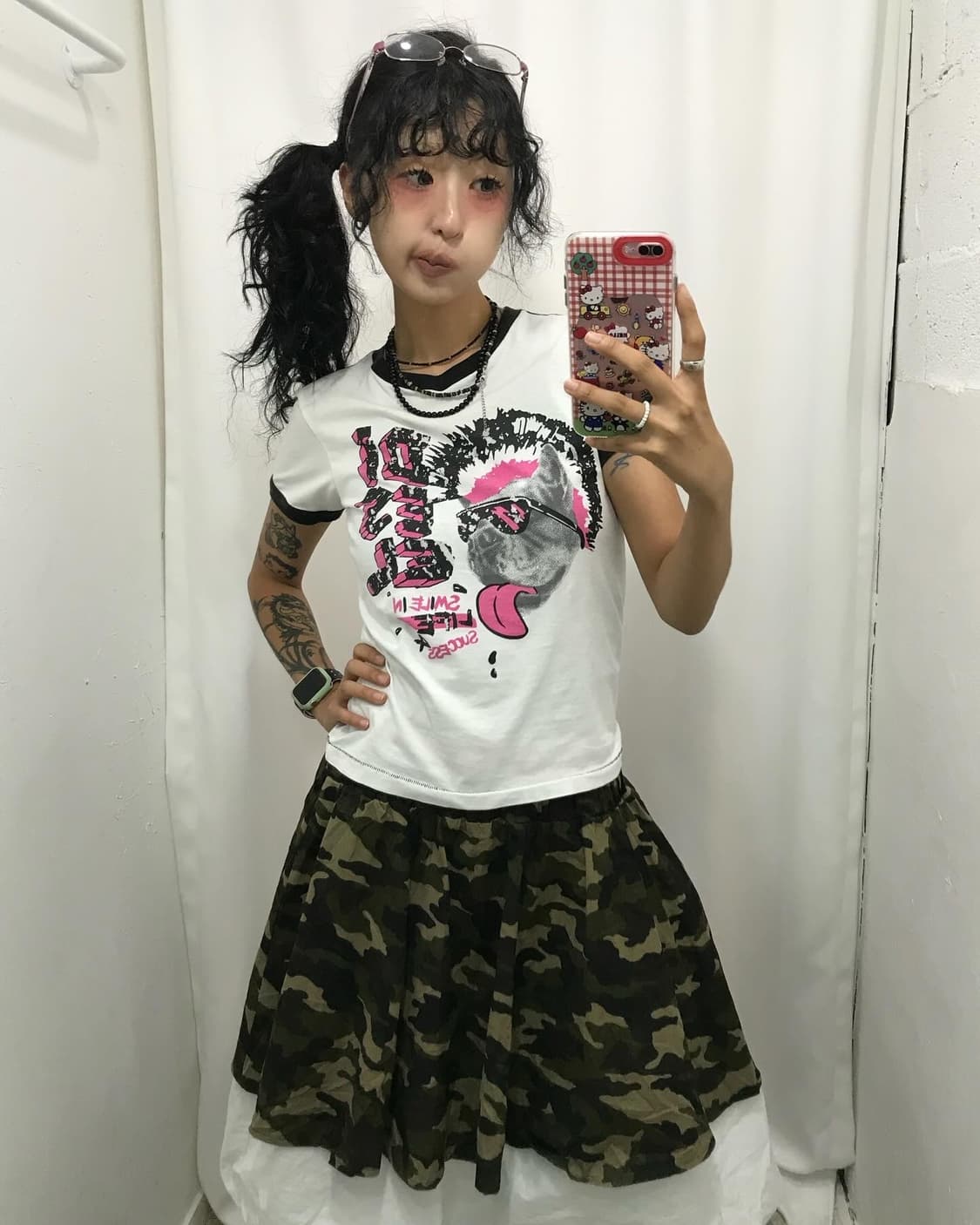 Diesel Ringer T-shirt 상품이미지3