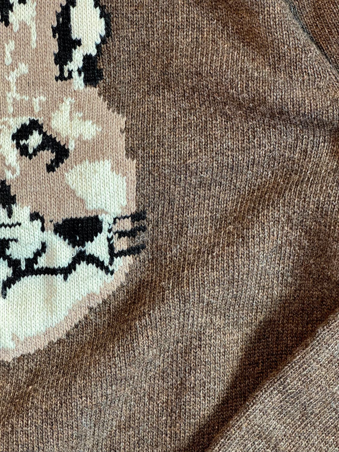 메종 키츠네 빅폭스 자카드 코튼 크루넥 스웨터 상품이미지4