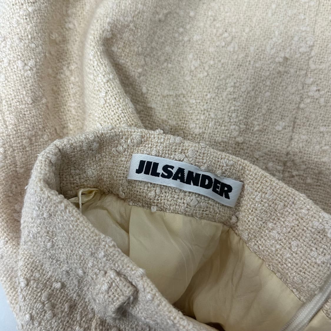 질샌더 실크 울 스커트 상품이미지6