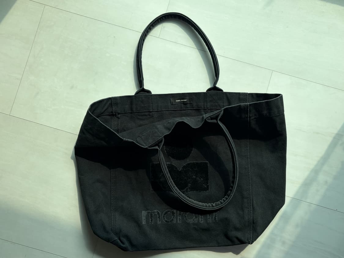 이자벨마랑 옌키 벨벳 토트백 상품이미지2