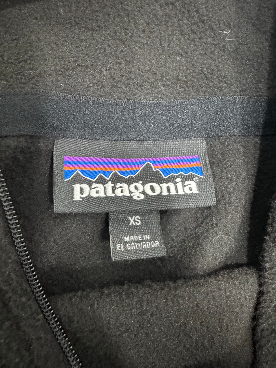 파타고니아 반집업 플리스(xs) 상품이미지3