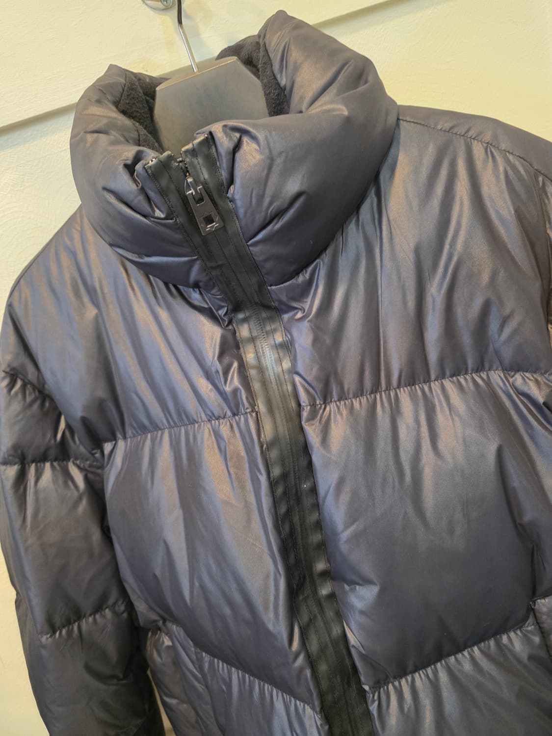 JAJU  블랙 구스 크롭 패딩 상품이미지5