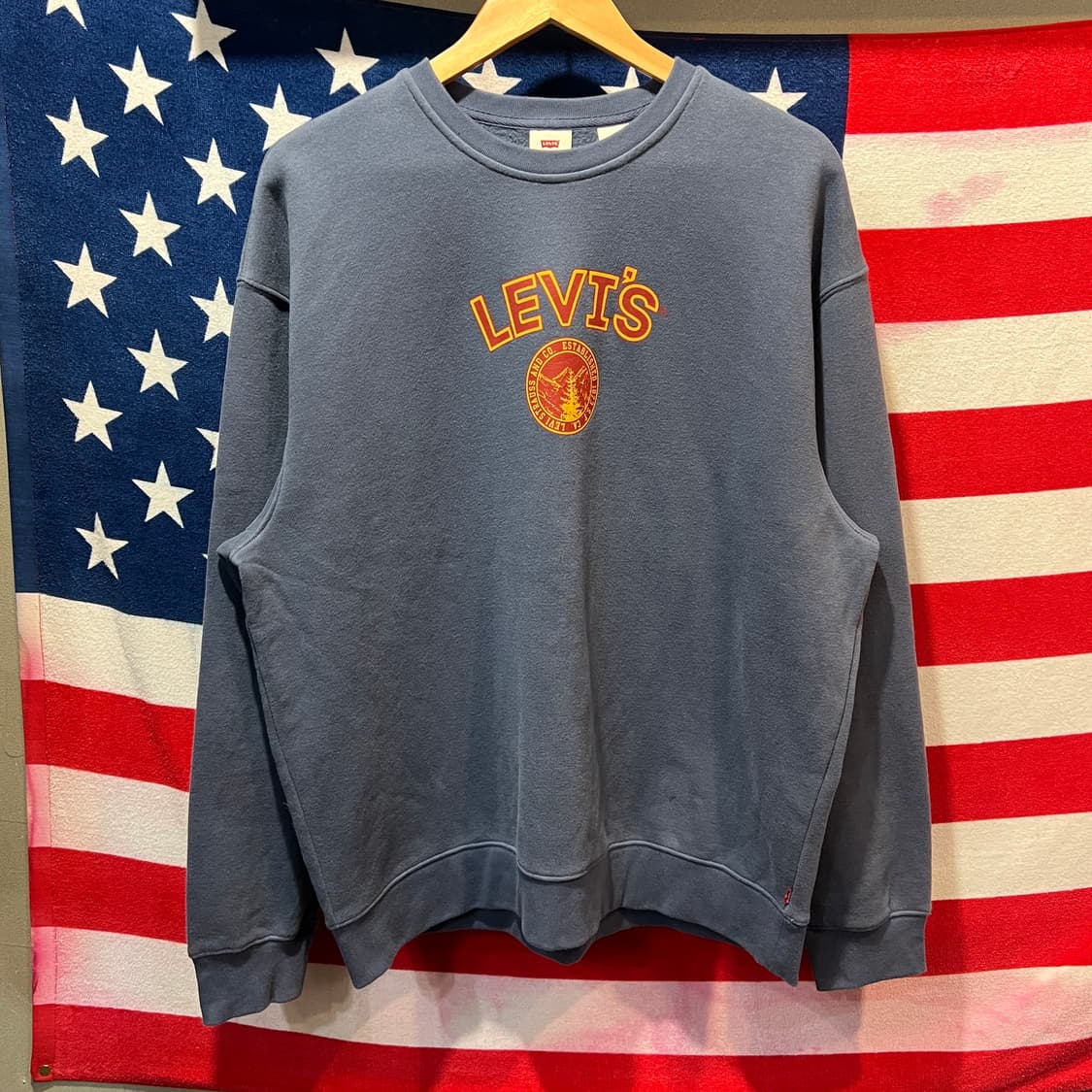 리바이스 기모 맨투맨 상품이미지1