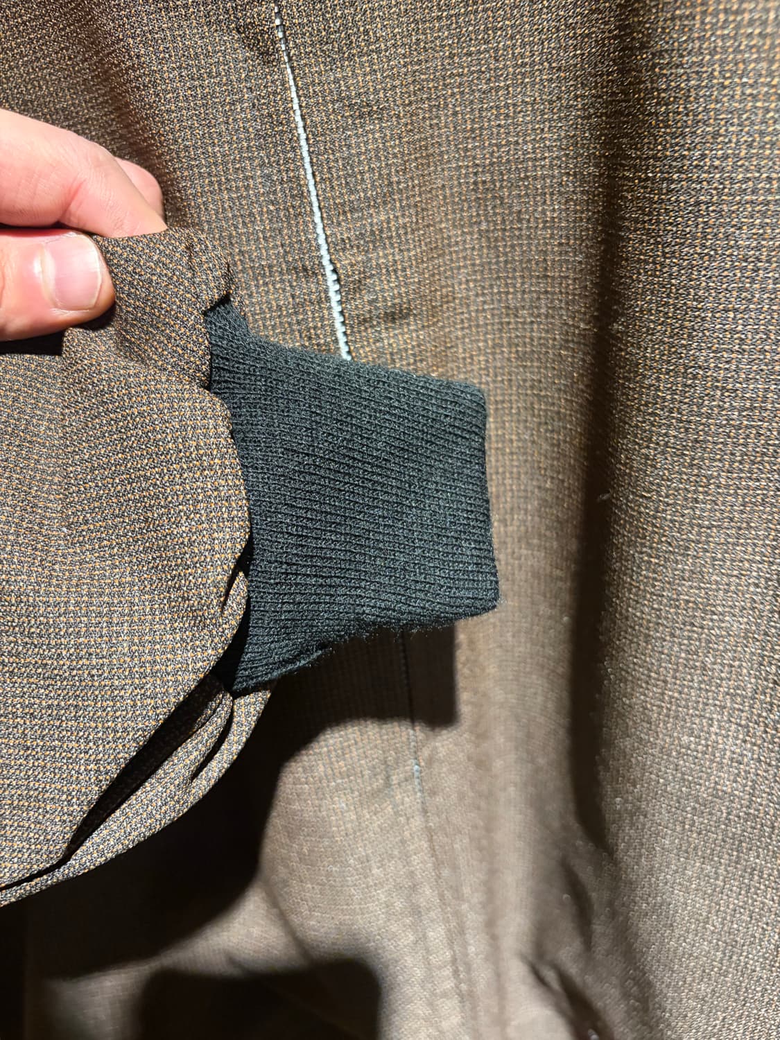 Classic brown blouson / 클래식 브라운 봄버 블루종 상품이미지5