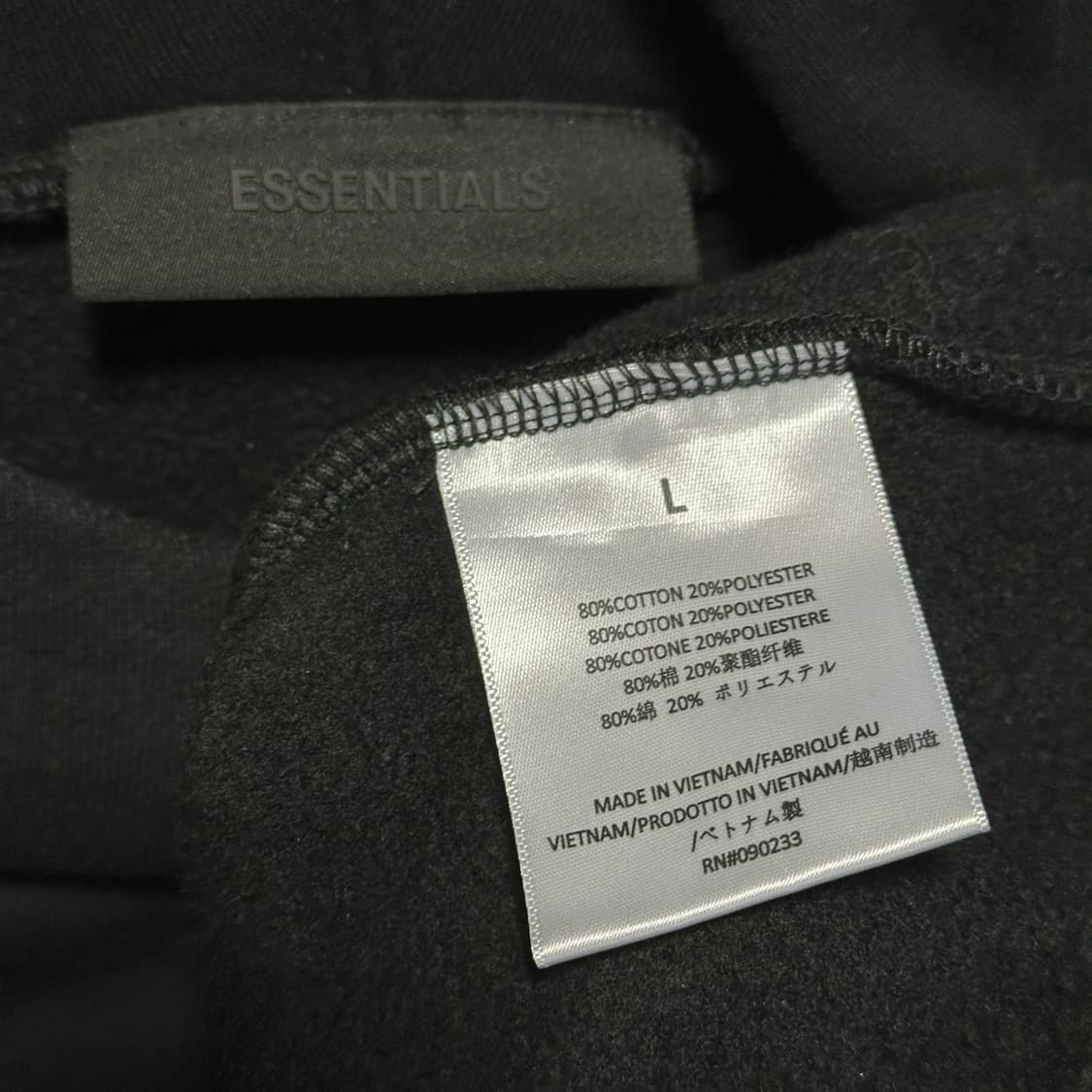 [L] 피어오브갓 에센셜 후드티 상품이미지5