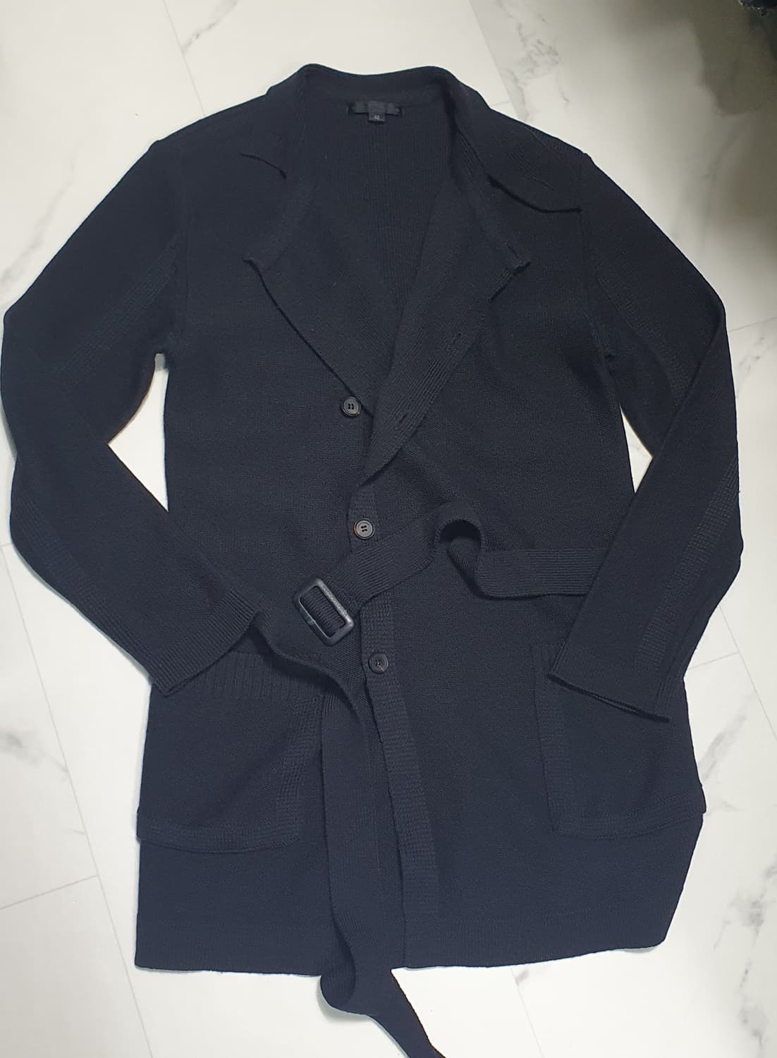 우영미 벨트 하프가디건 상품이미지2