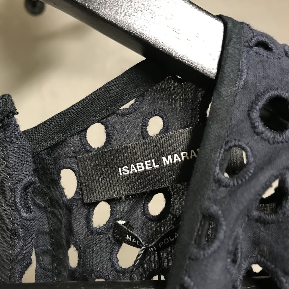 이자벨마랑 펀칭 반팔 블라우스 36(W) 상품이미지4