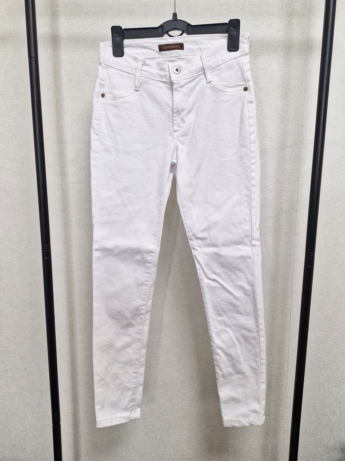 [24] 제임스진 화이트 데님 바지 상품이미지1