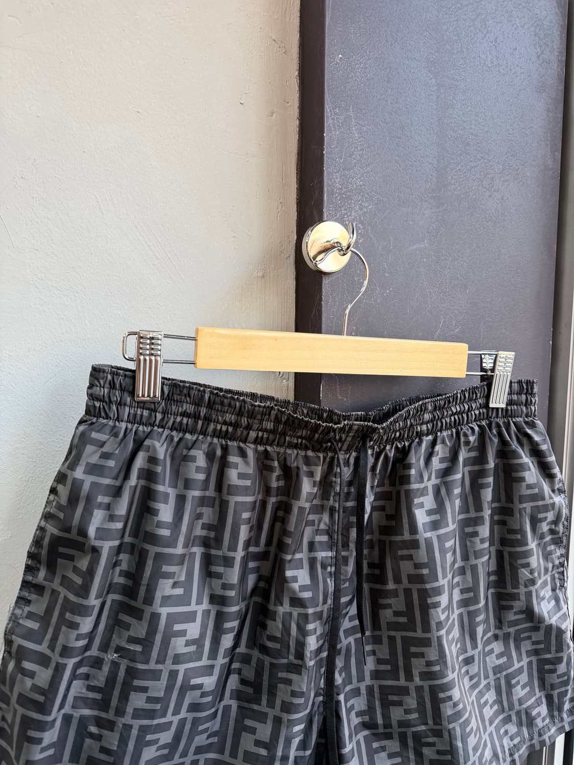 50/ 펜디 FF모노그램 테크니컬 신형 스윔팬츠 상품이미지4