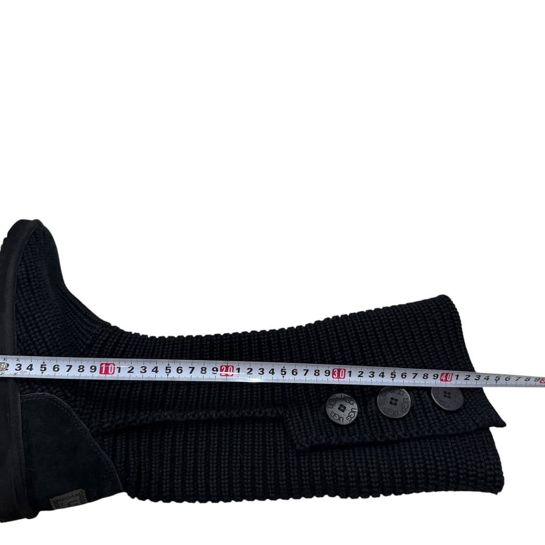UGG 어그 클래식 카디 니트 롱부츠 블랙 260 상품이미지6