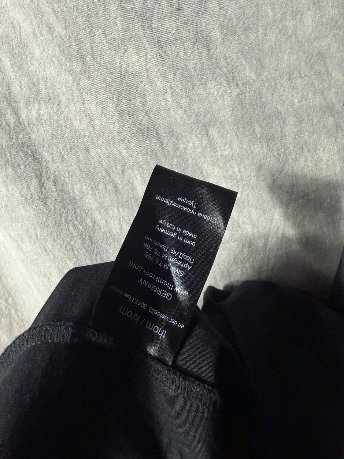 Thom Krom Layered Long Sleeve T-Shirt   상품이미지8