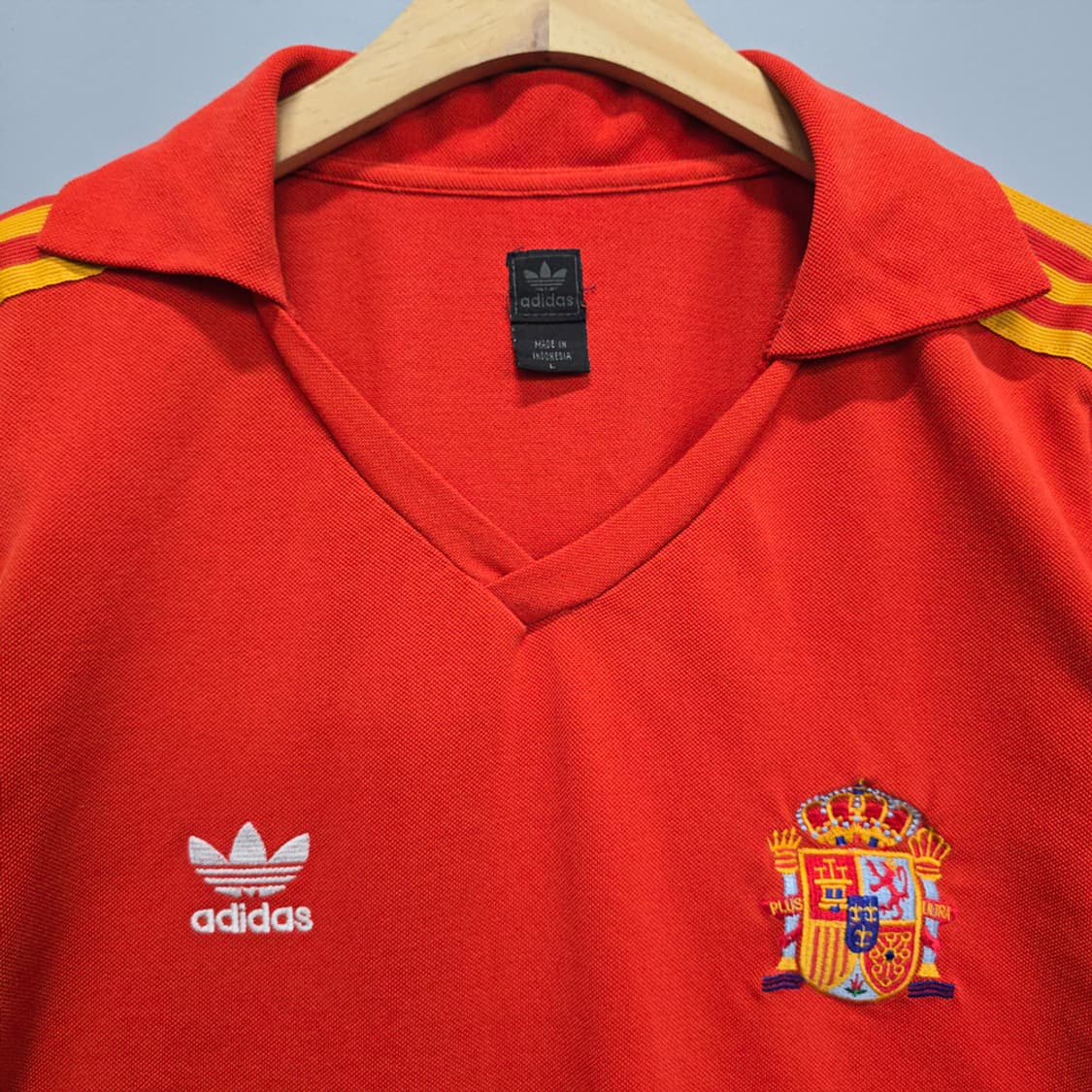 아디다스(adidas) 스페인 트레포일 반팔 카라티 L 상품이미지2