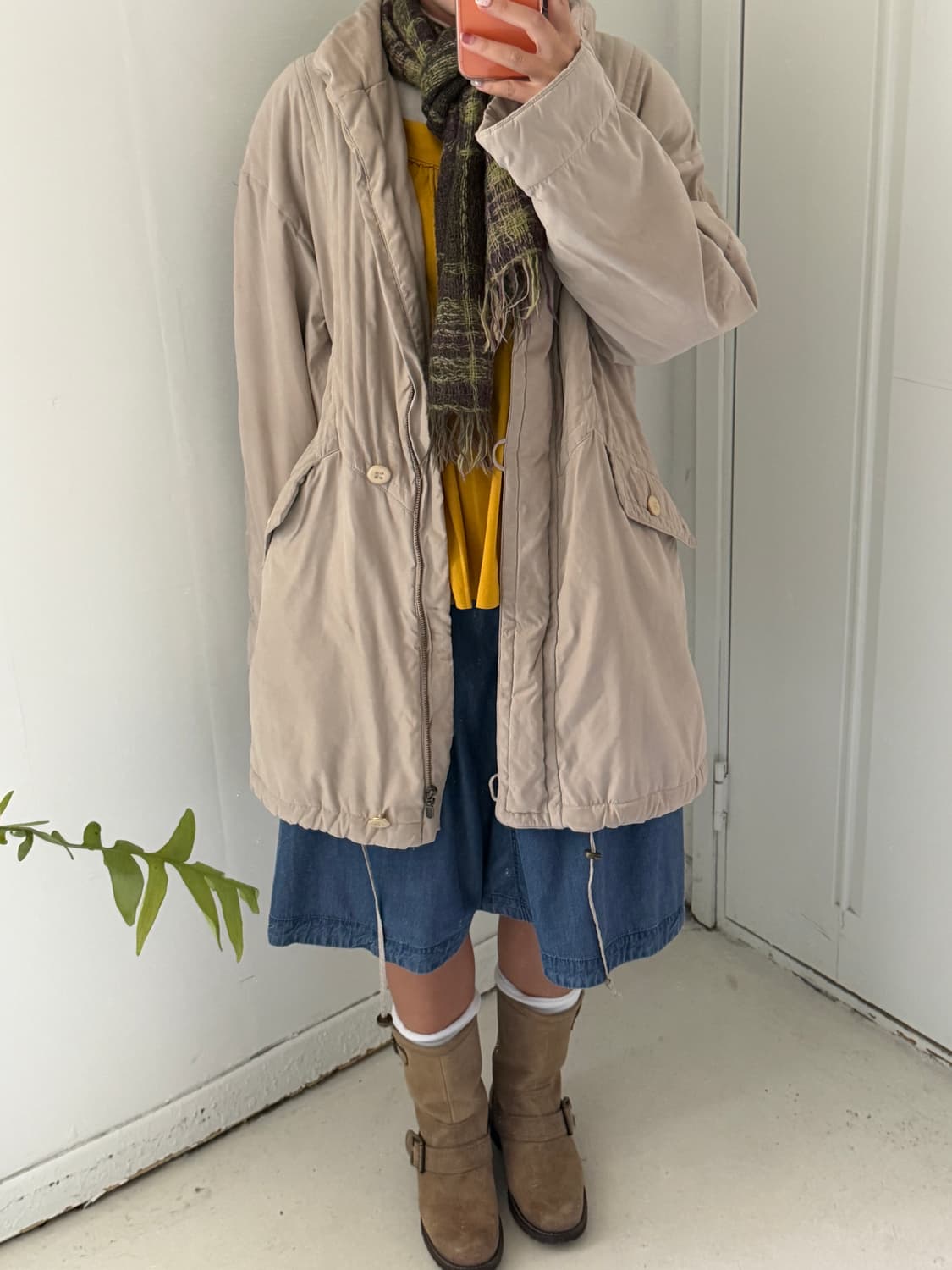 일본빈티지 사파리 야상점퍼 상품이미지1