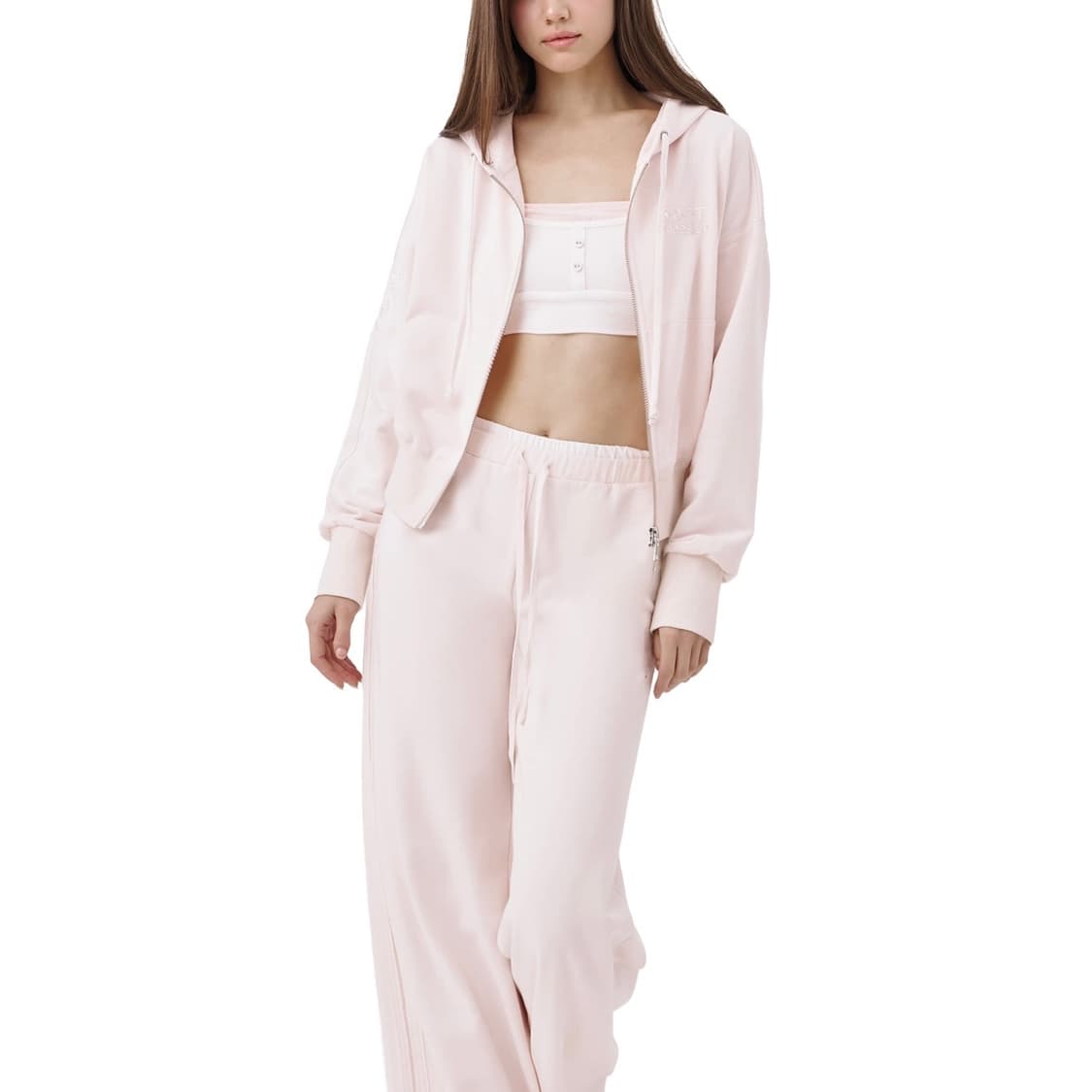 클리시어 Kleesier 25 Soft 후드집업 핑크 상품이미지3