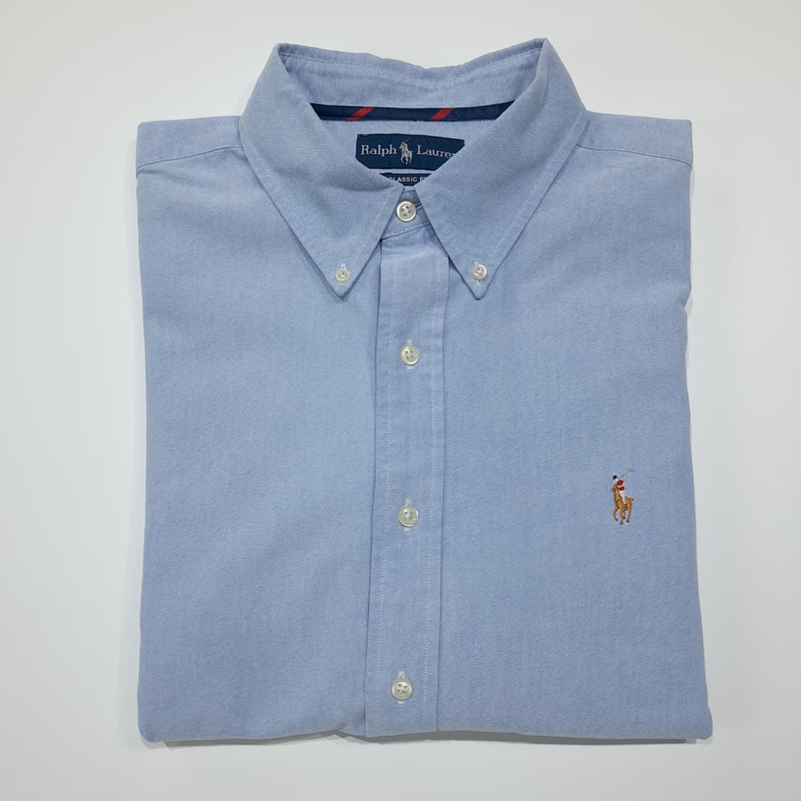 CL955 2XL 폴로 90s 클래식핏 멀티포니 클래식블루 셔츠 상품이미지7