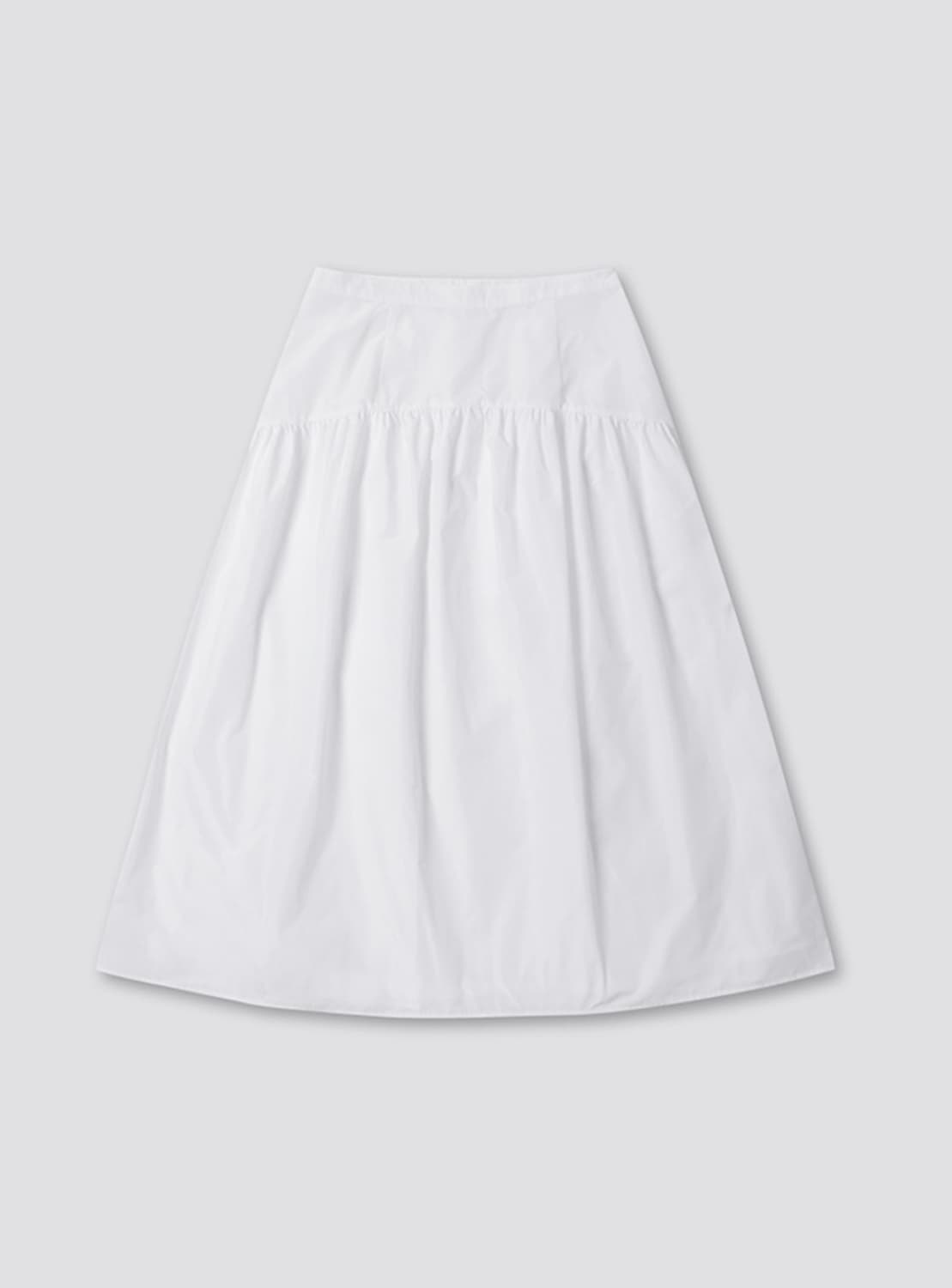 새상품) 리본빛x아카이브앱크 스웨이 롱 스커트(화이트) 상품이미지6