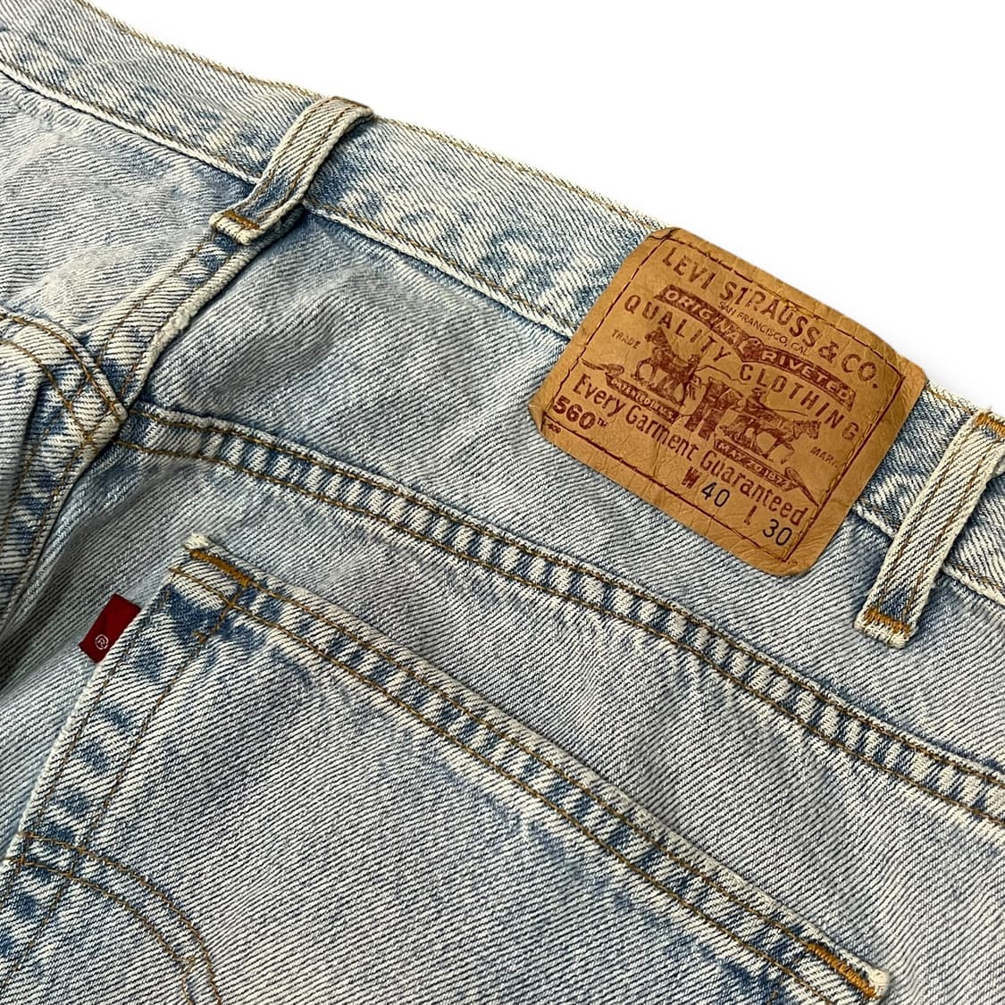  USA 리바이스 560 블랭크탭 데님팬츠 y14216 상품이미지7