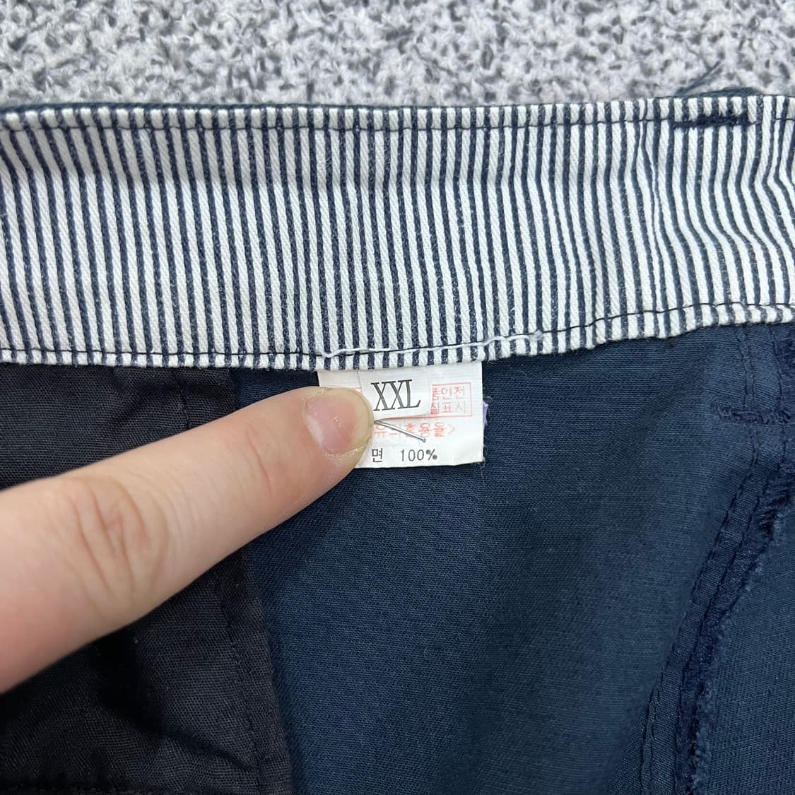 XXL 빈폴 코튼 반바지 0410M 상품이미지3