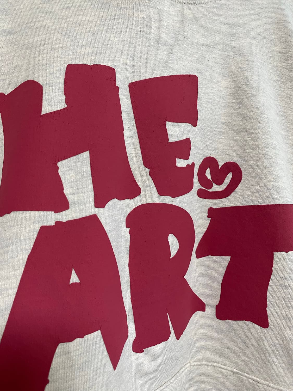 밈더워드로브 하트 후드 티셔즈 L 상품이미지3