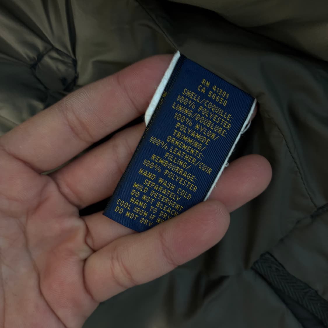 Polo  폴로 랄프로렌 카키 퀼팅 자켓  상품이미지7