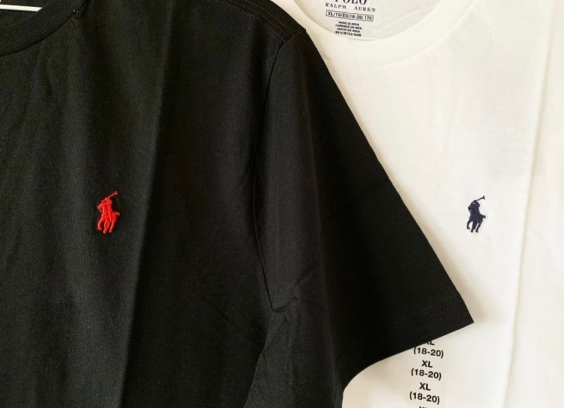 폴로 랄프로렌 기본 반팔 블랙 / L 상품이미지1