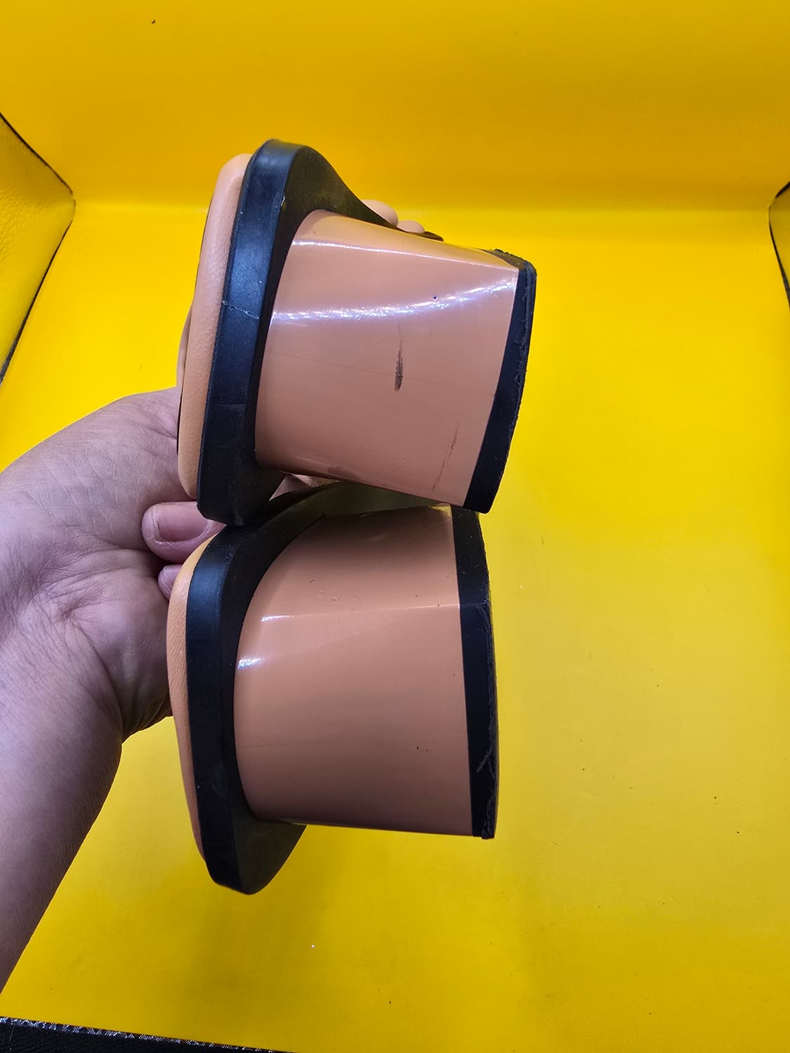 나인웨스트 패딩 스트랩 슬리퍼 230 / 굽5cm 상품이미지6