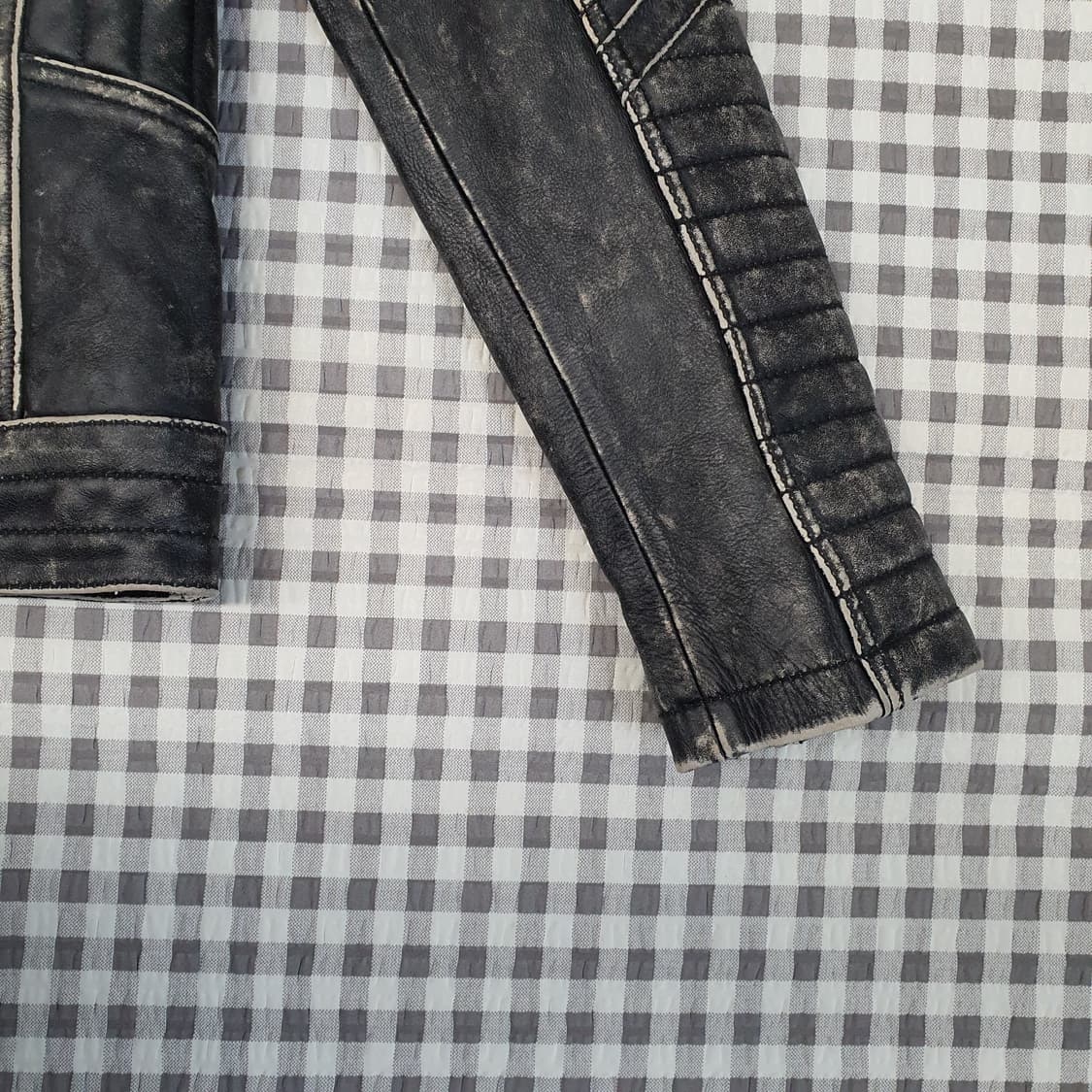 미착용 마르보보 소가죽100 가죽자켓 남자95 상품이미지5