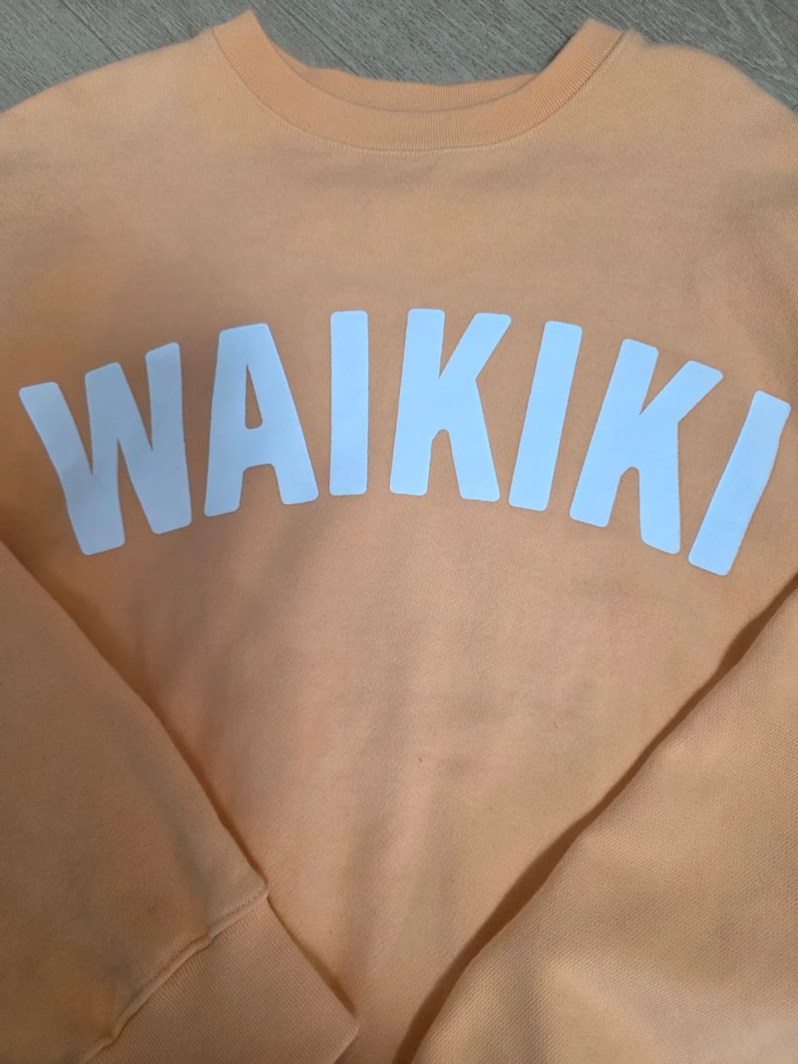 호텔 세리토스 와이키키 맨투맨 오렌지 3사이즈 상품이미지2