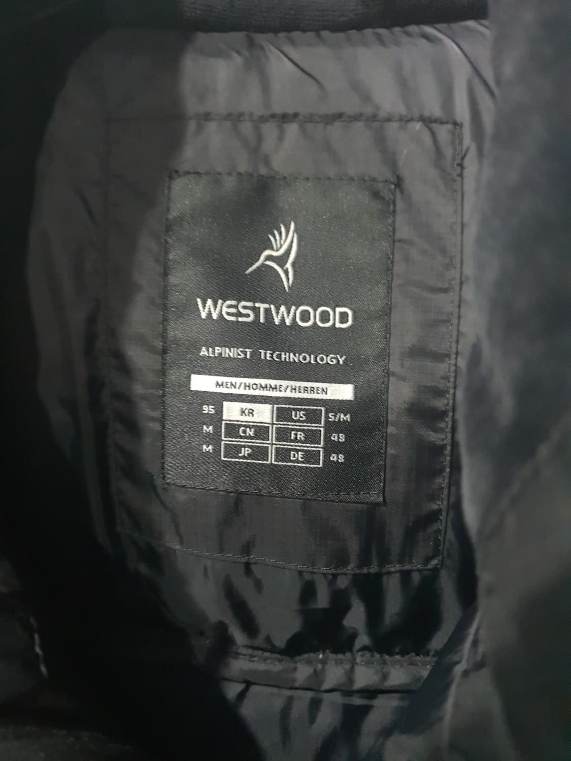 웨스트우드 남성 다운 패딩 상품이미지4