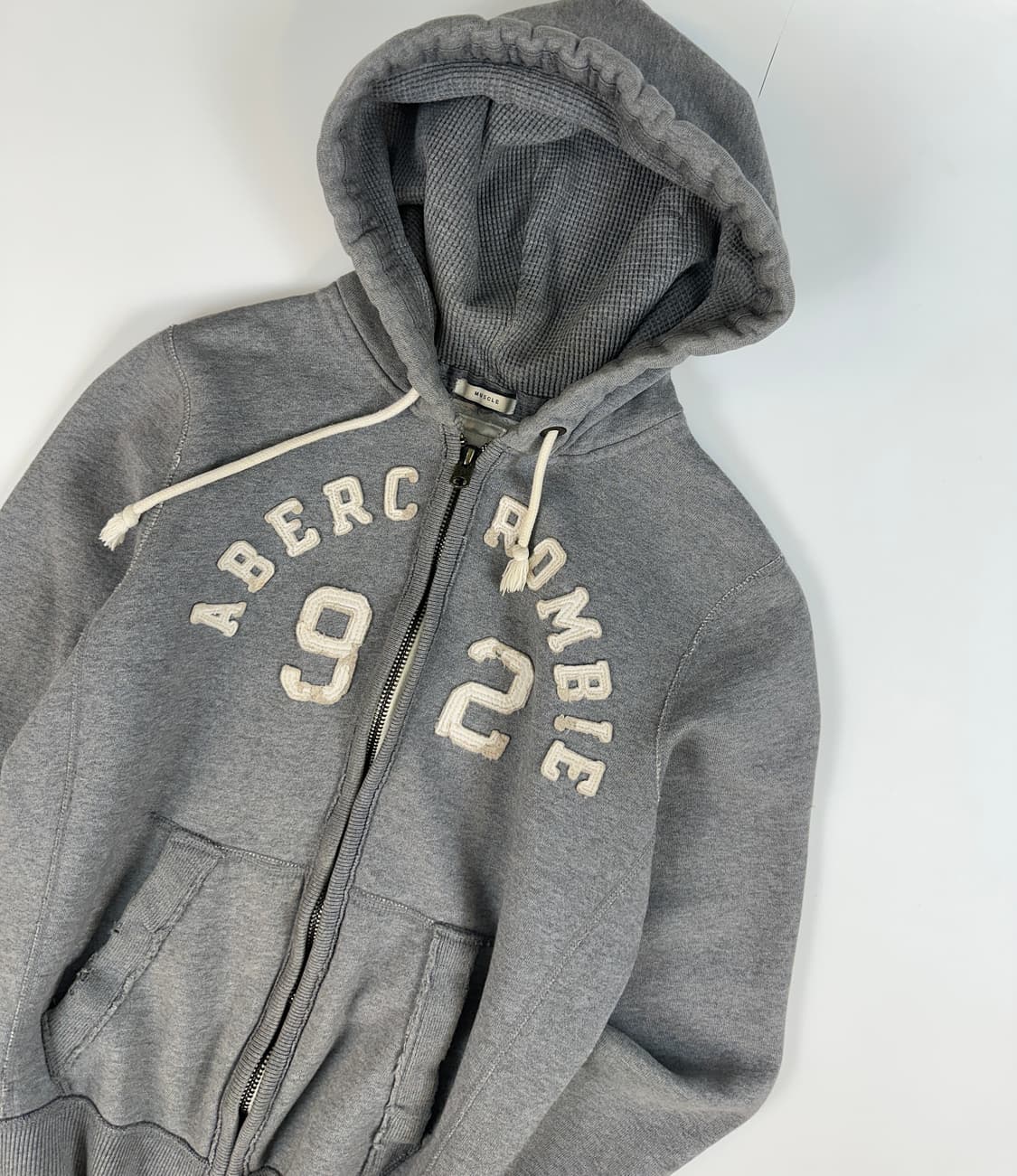 아베크롬비 스펠로고 후드집업 M 상품이미지1