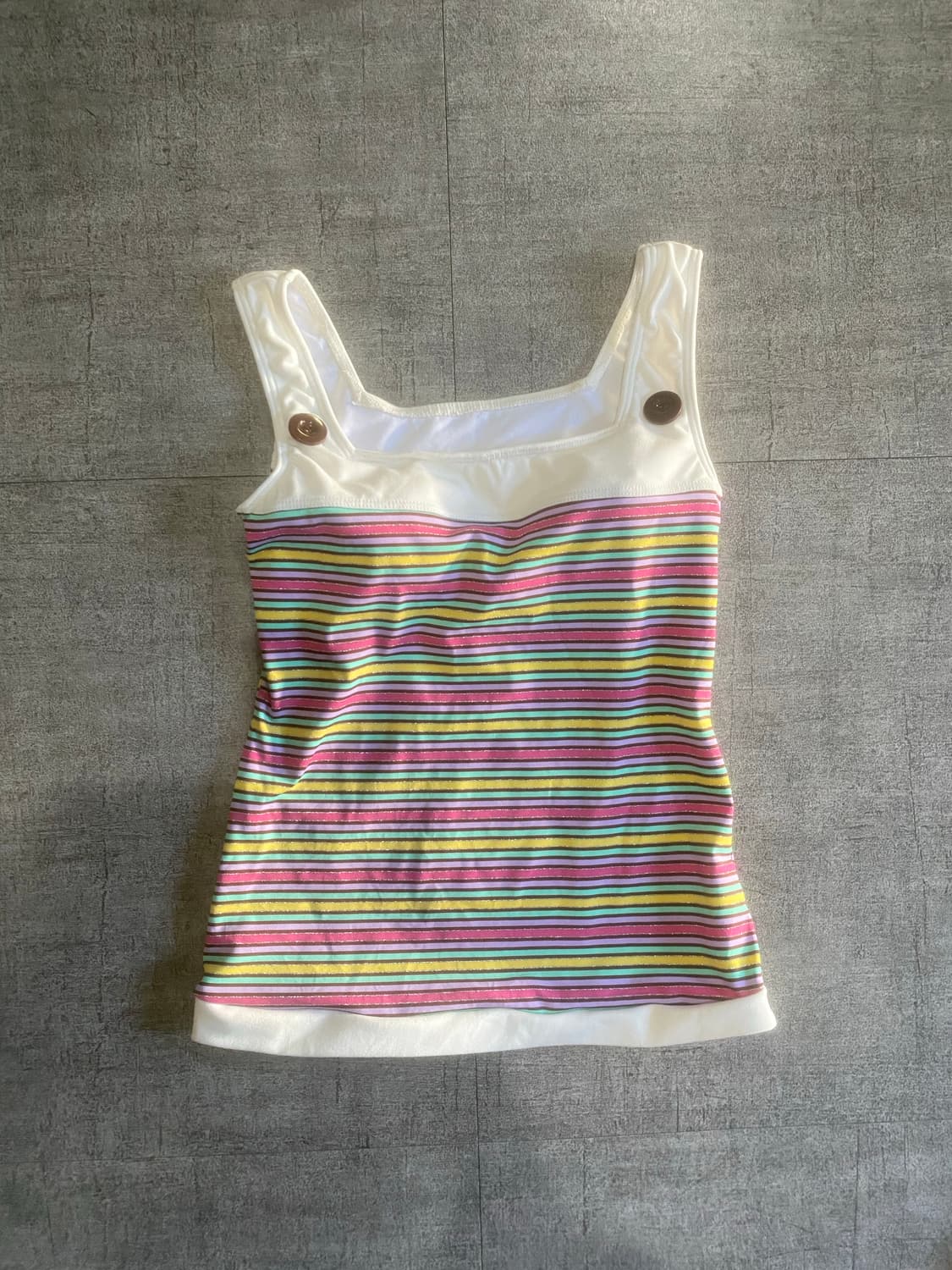 일본빈티지 Lot 하구미모리걸 달천깔페어리 보헤미안 슬리브리스나시탑 상품이미지1