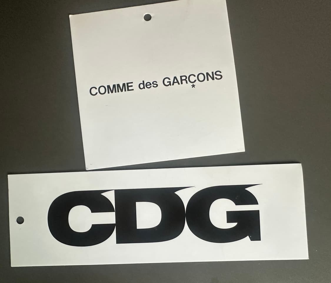 [XL] CDG 퀼티드 스태프 블루종 블랙 상품이미지3