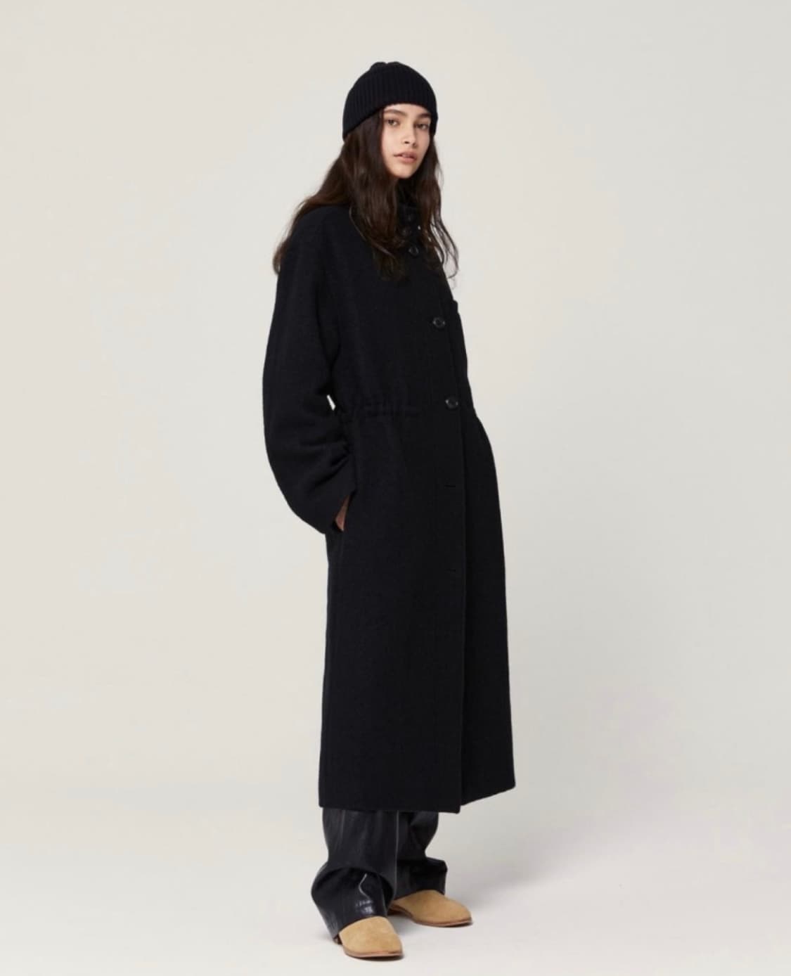 THINK PLANT 띵크플랜트 울코트 롱코트 상품이미지1