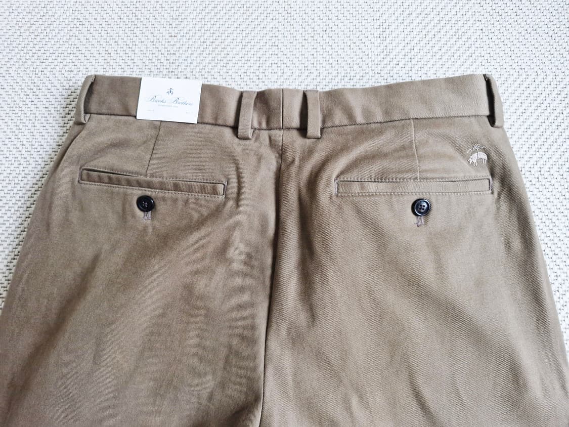 새상품 브룩스브라더스 코튼 스트레치 치노팬츠 33 상품이미지1
