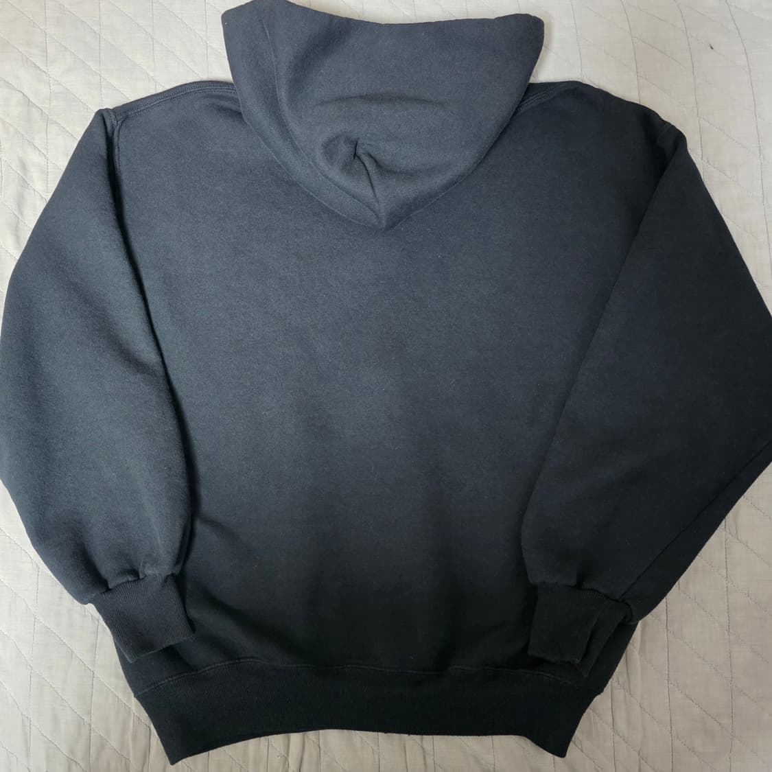 [L] 90s USA 빈티지 러셀 애슬레틱 후드집업 블랙 ver.굿컨디션 상품이미지6