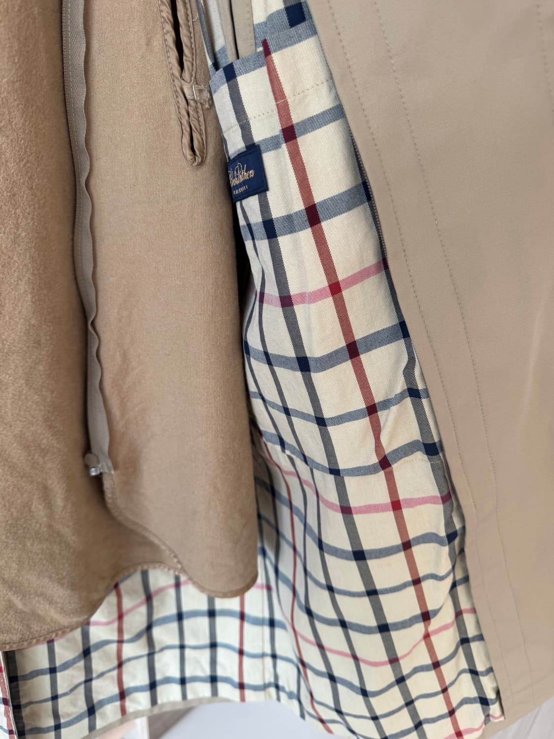 브룩스 브라더스 싱글 코트 발마칸코트 상품이미지6