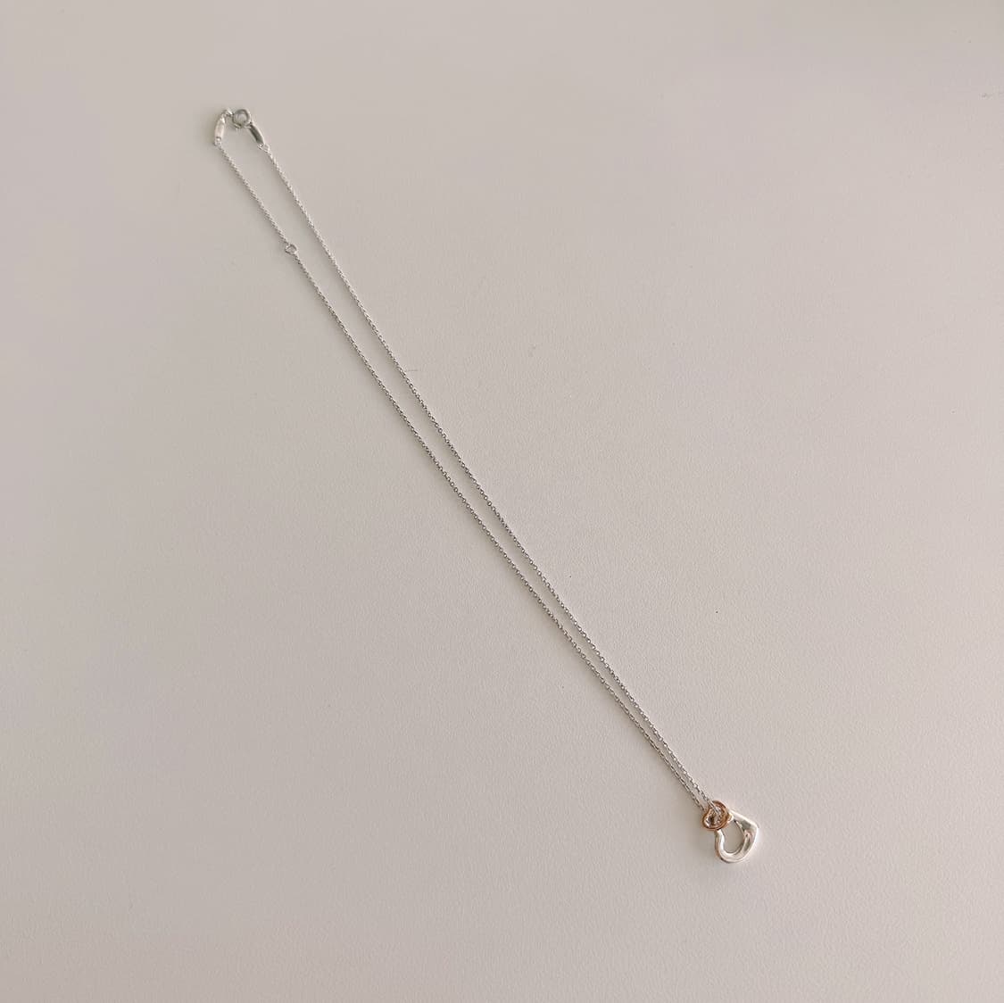 티파니 18k 콤비 오픈하트 목걸이 상품이미지7