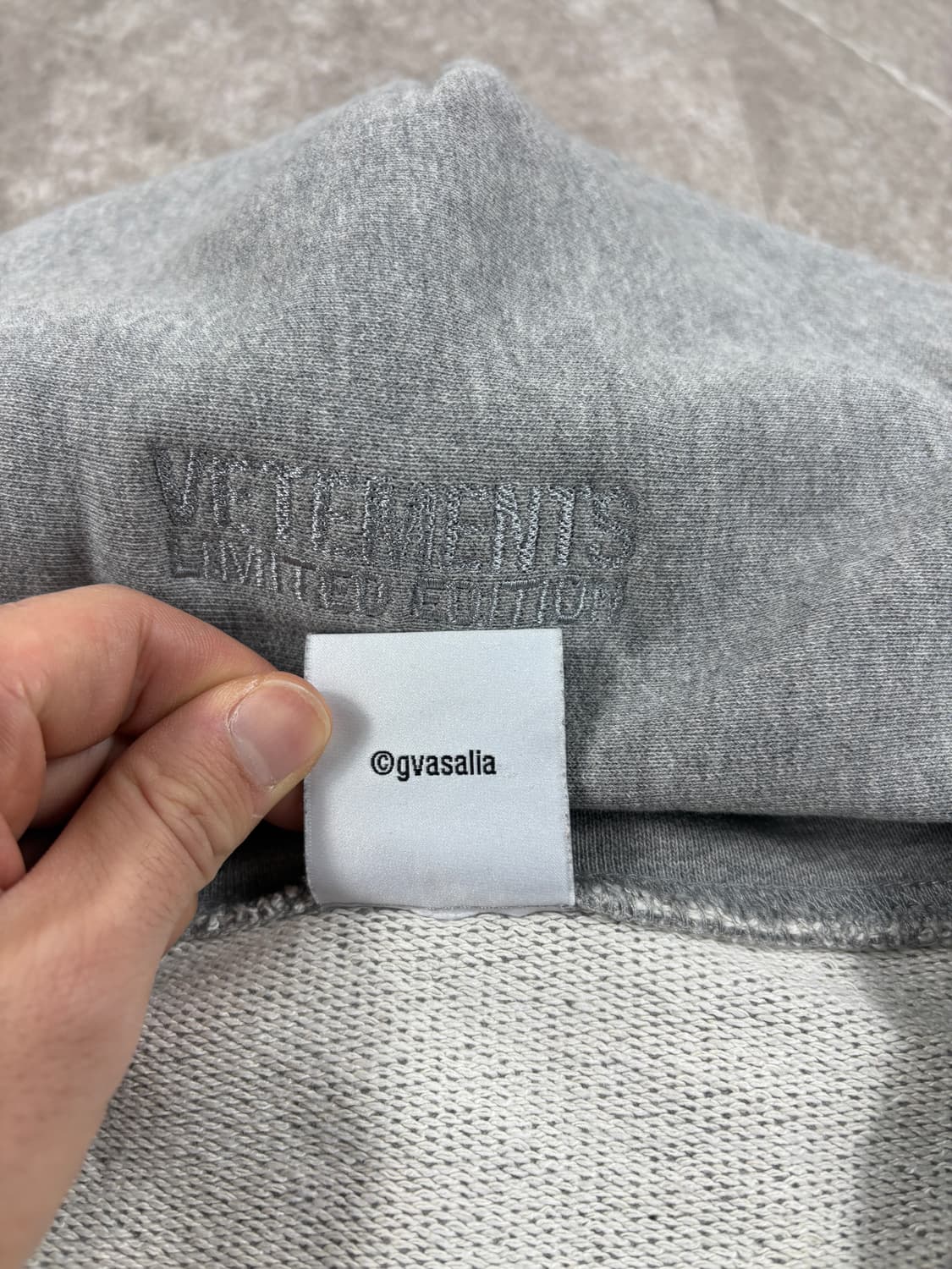 Vetements 22SS Hooded zip-up    상품이미지6