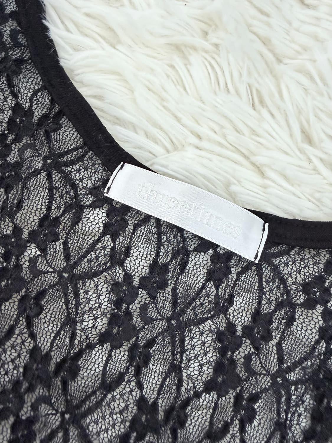 쓰리타임즈 로맨틱 레이스 가디건 상품이미지3