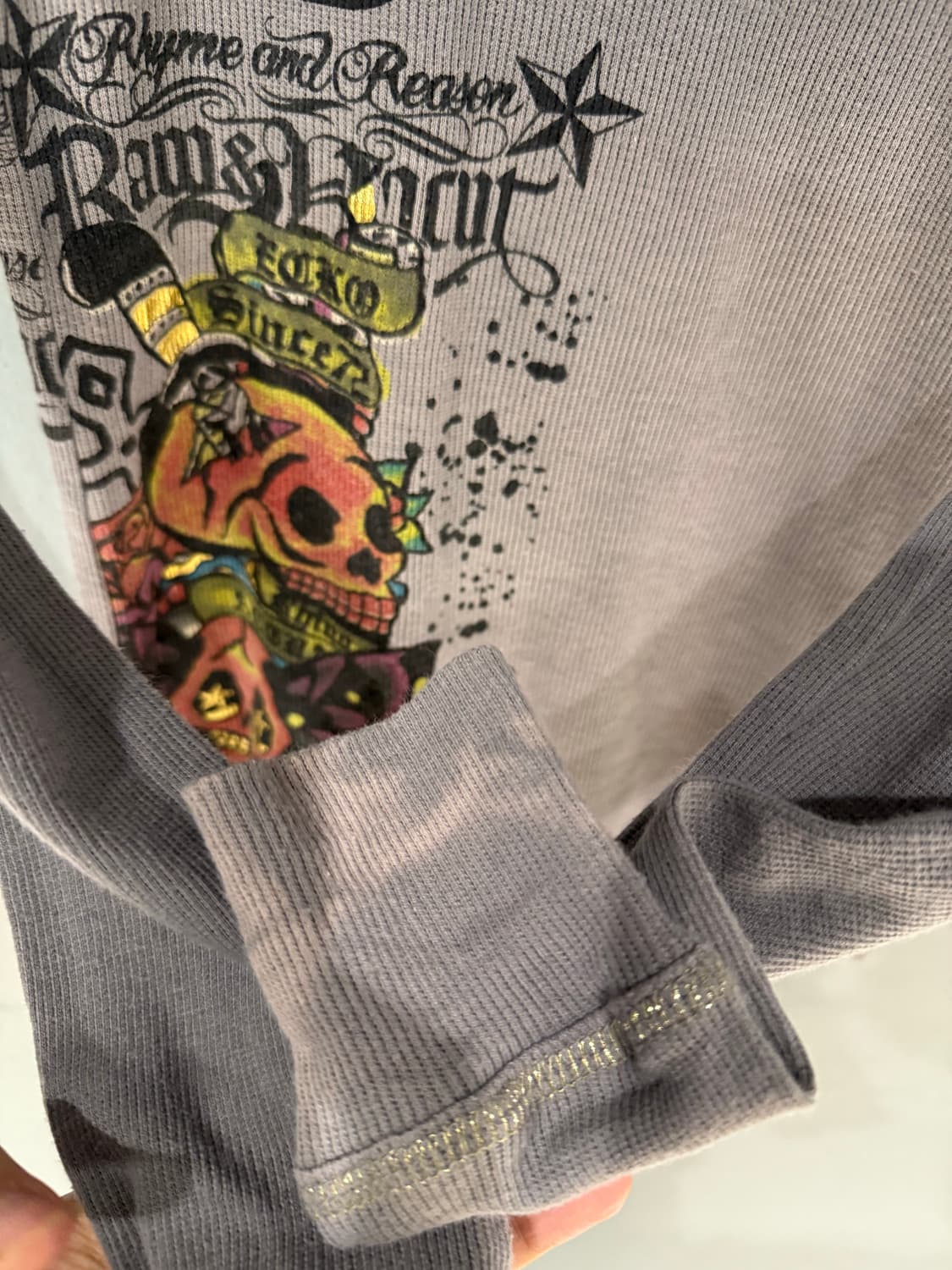 tattoo printing detail hood sleeve 상품이미지9